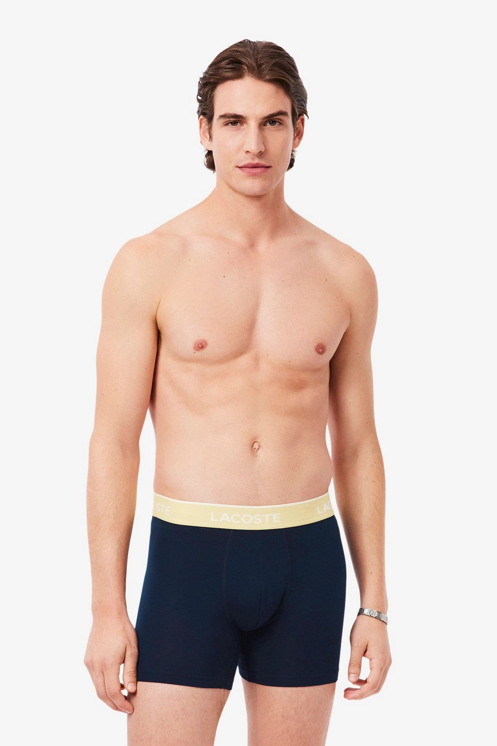 Чоловічі труси шорти 646192491 (3 шт.) blue Lacoste