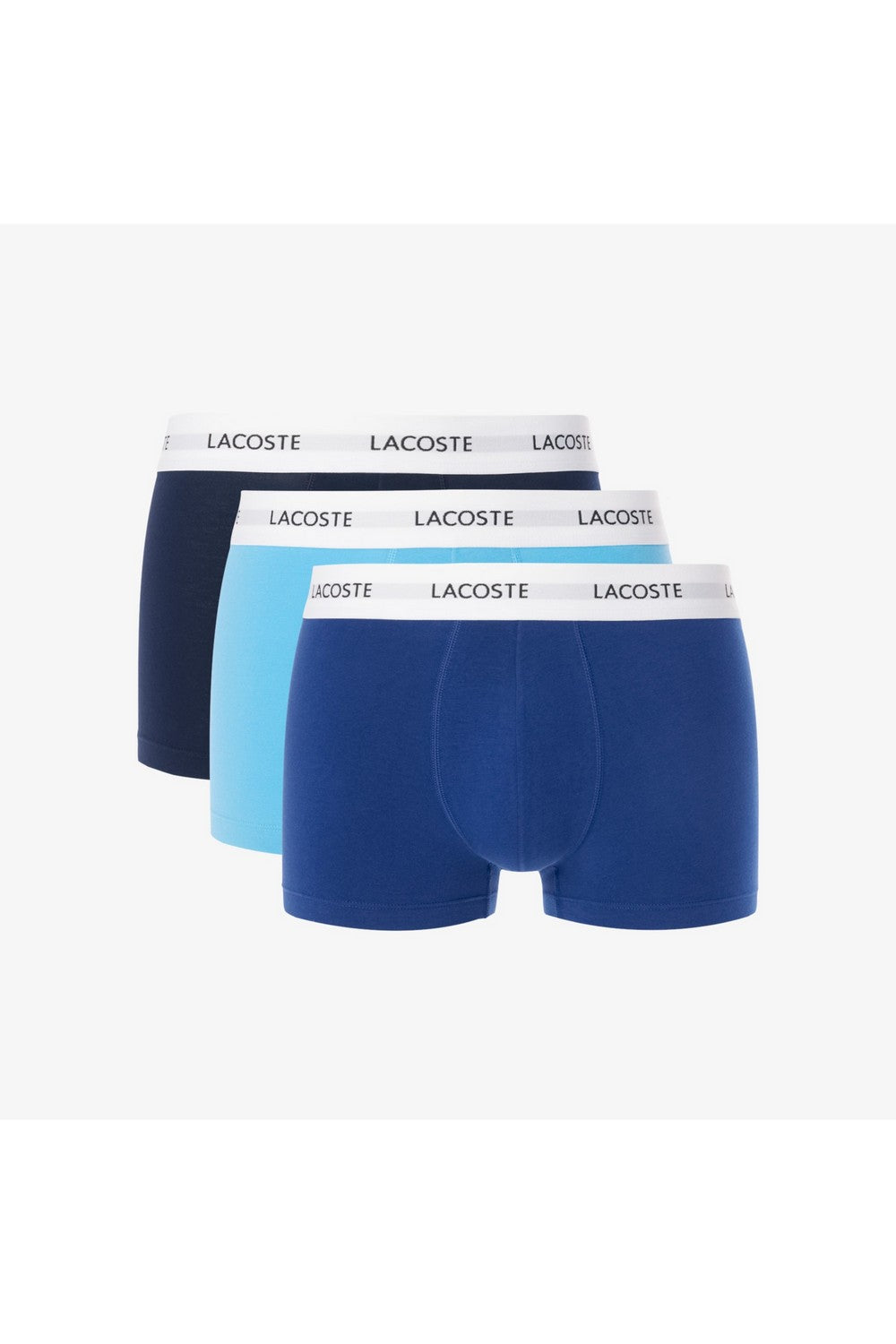 Чоловічі труси шорти 890071624 (3 шт.) blue Lacoste