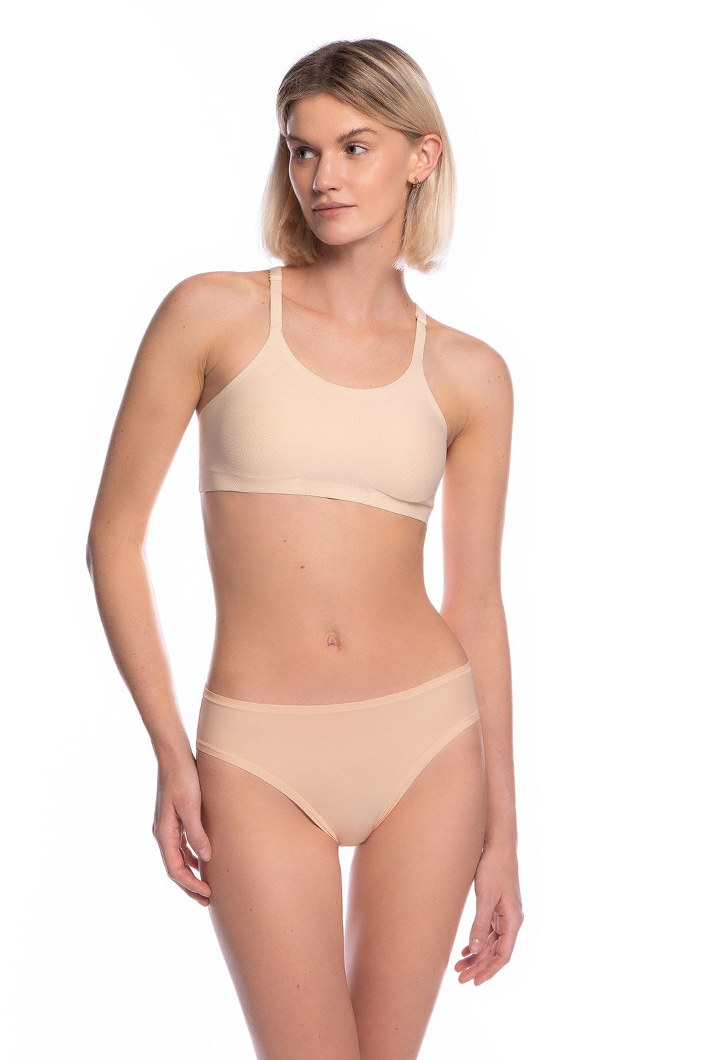 Эластичные трусики слип FIT6000BI-06 beige