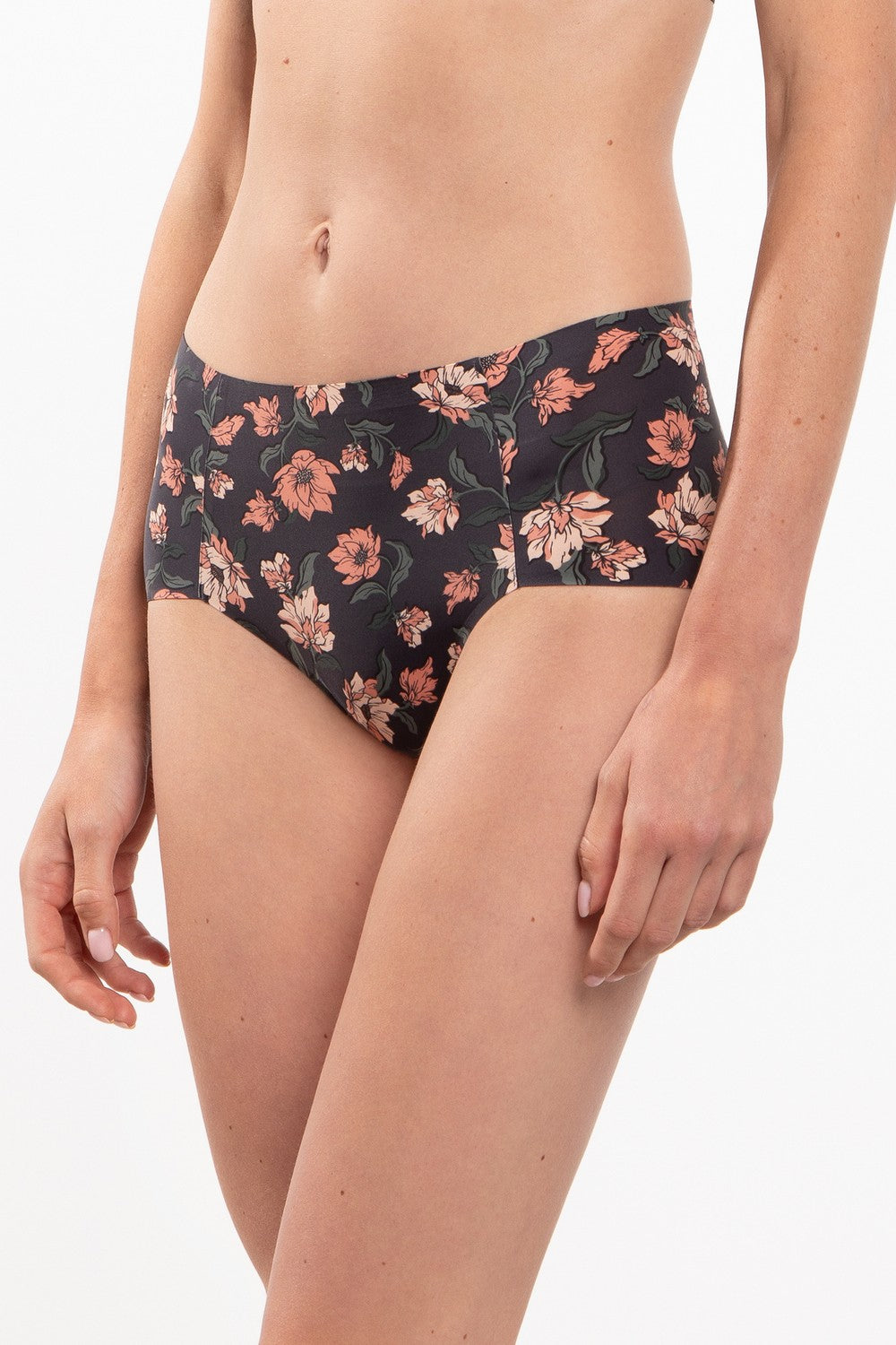 Безшовні шортики з принтом POL5027MD-N