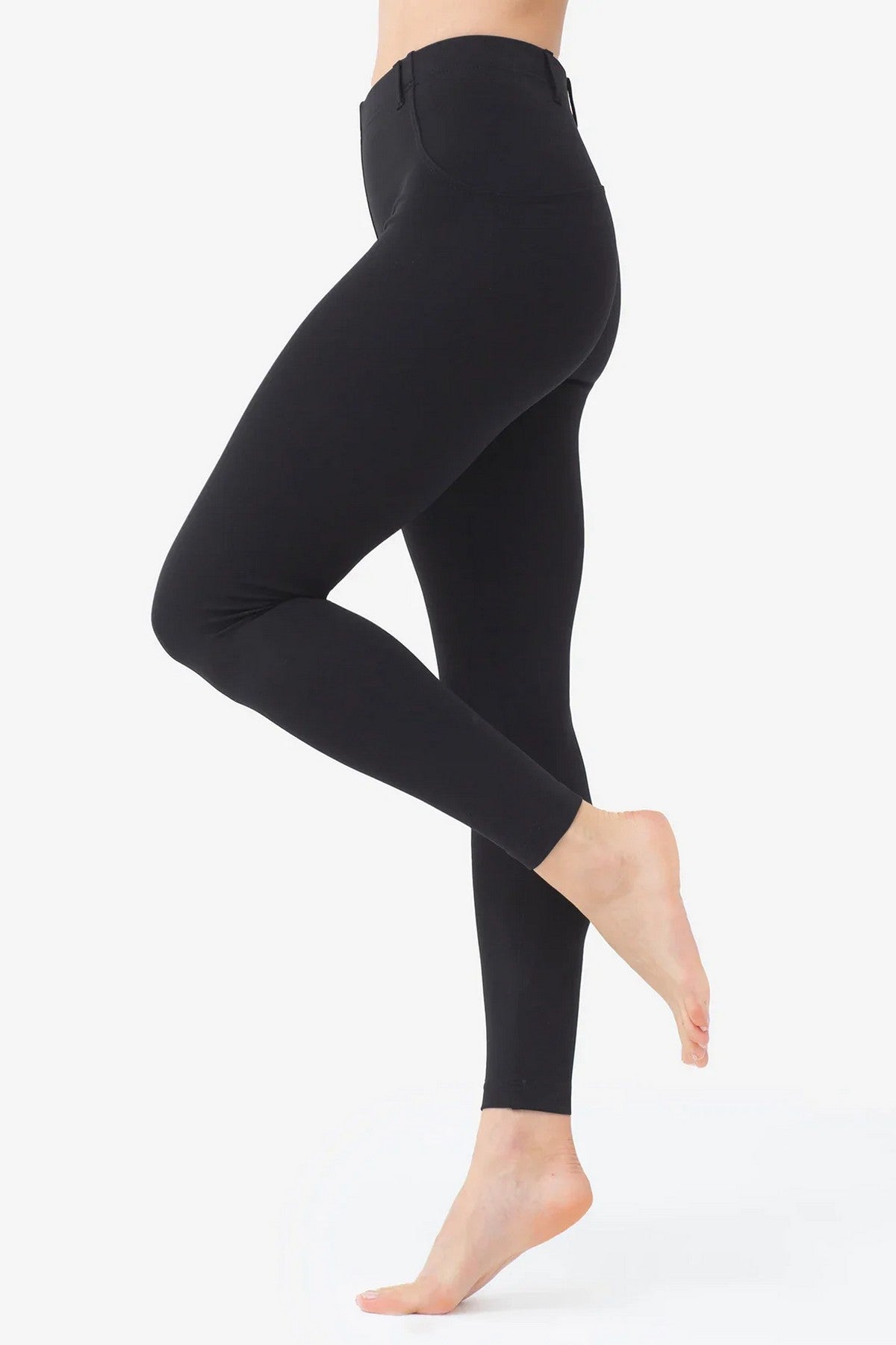 Классические однотонные леггинсы Skinny Hot