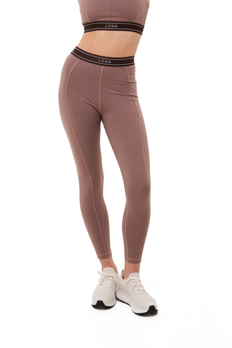 Спортивные леггинсы LS014b Lama cappucino