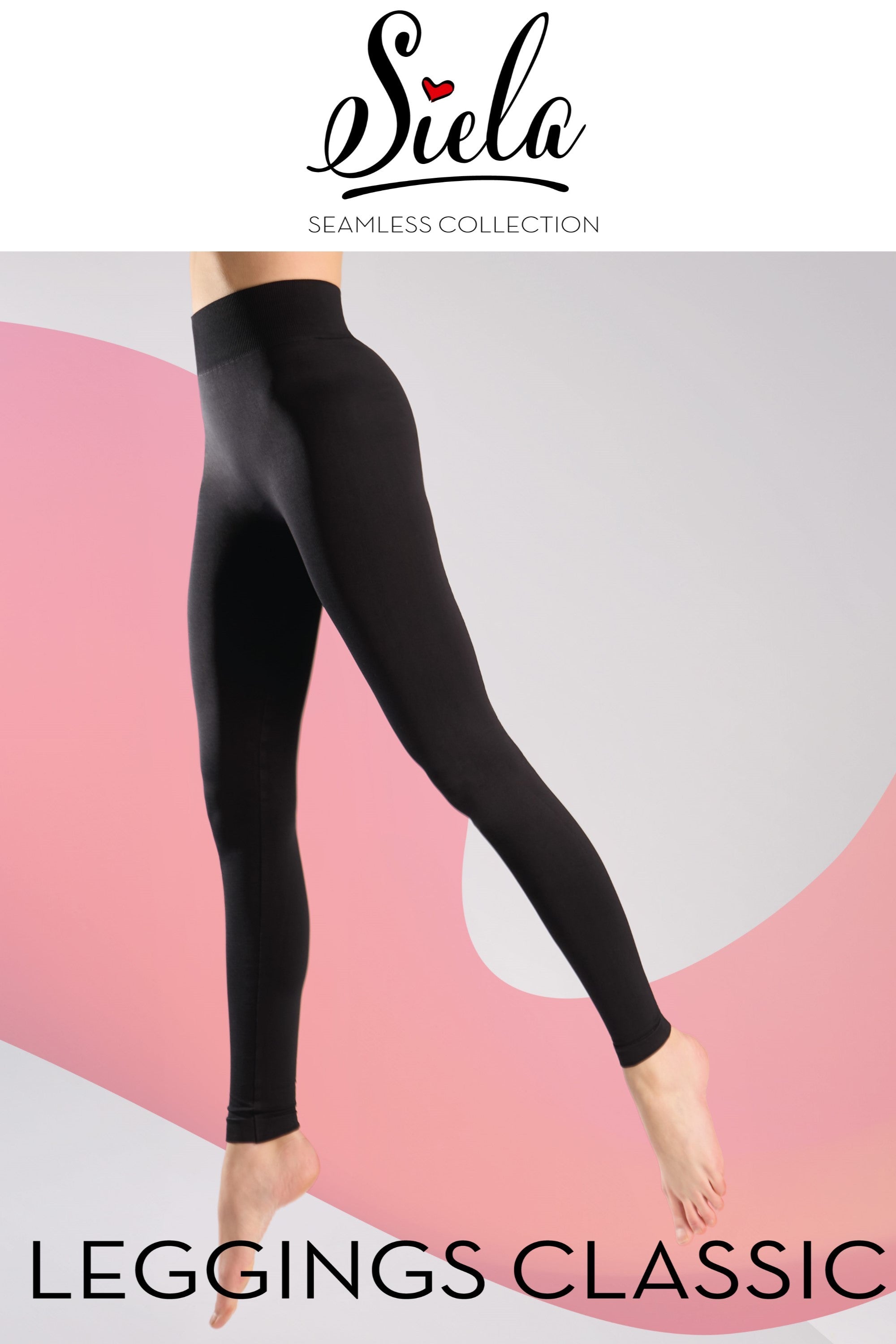 Базовые леггинсы из микрофибры Classic black