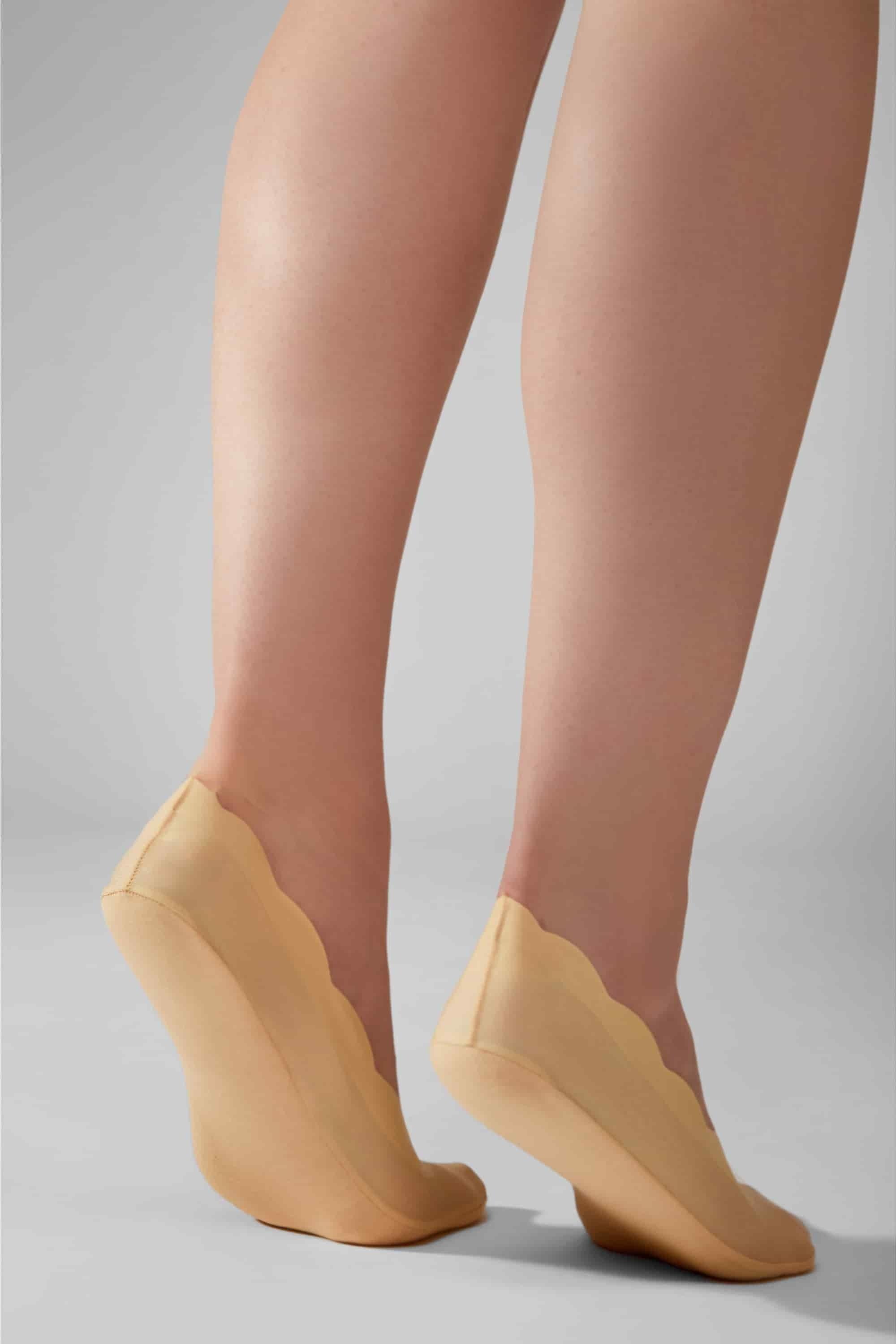 Следки с бесшовными краями 727 Laser Cut Scallop Edge (2 пары)