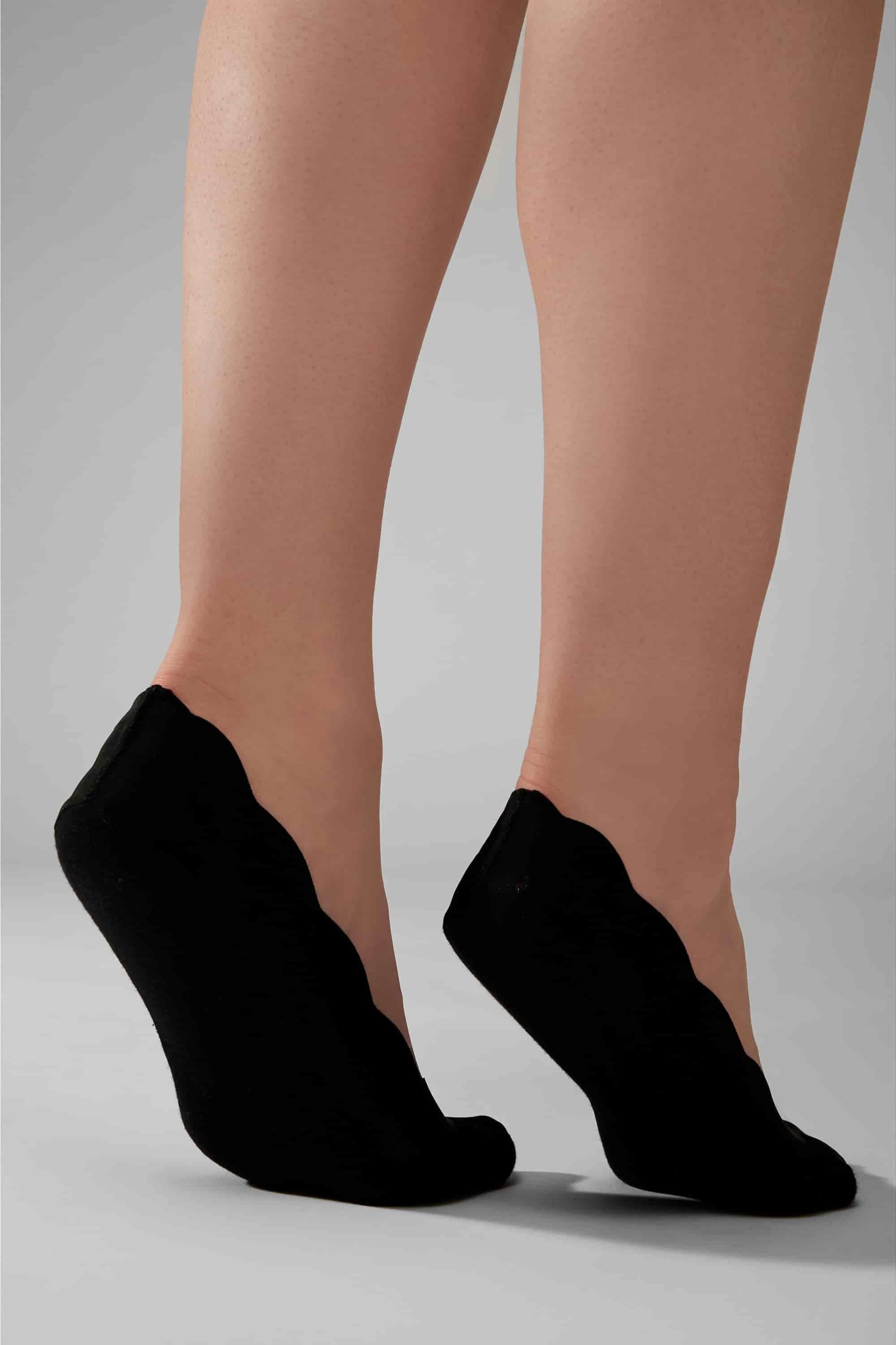 Следки с бесшовными краями 727 Laser Cut Scallop Edge (2 пары)