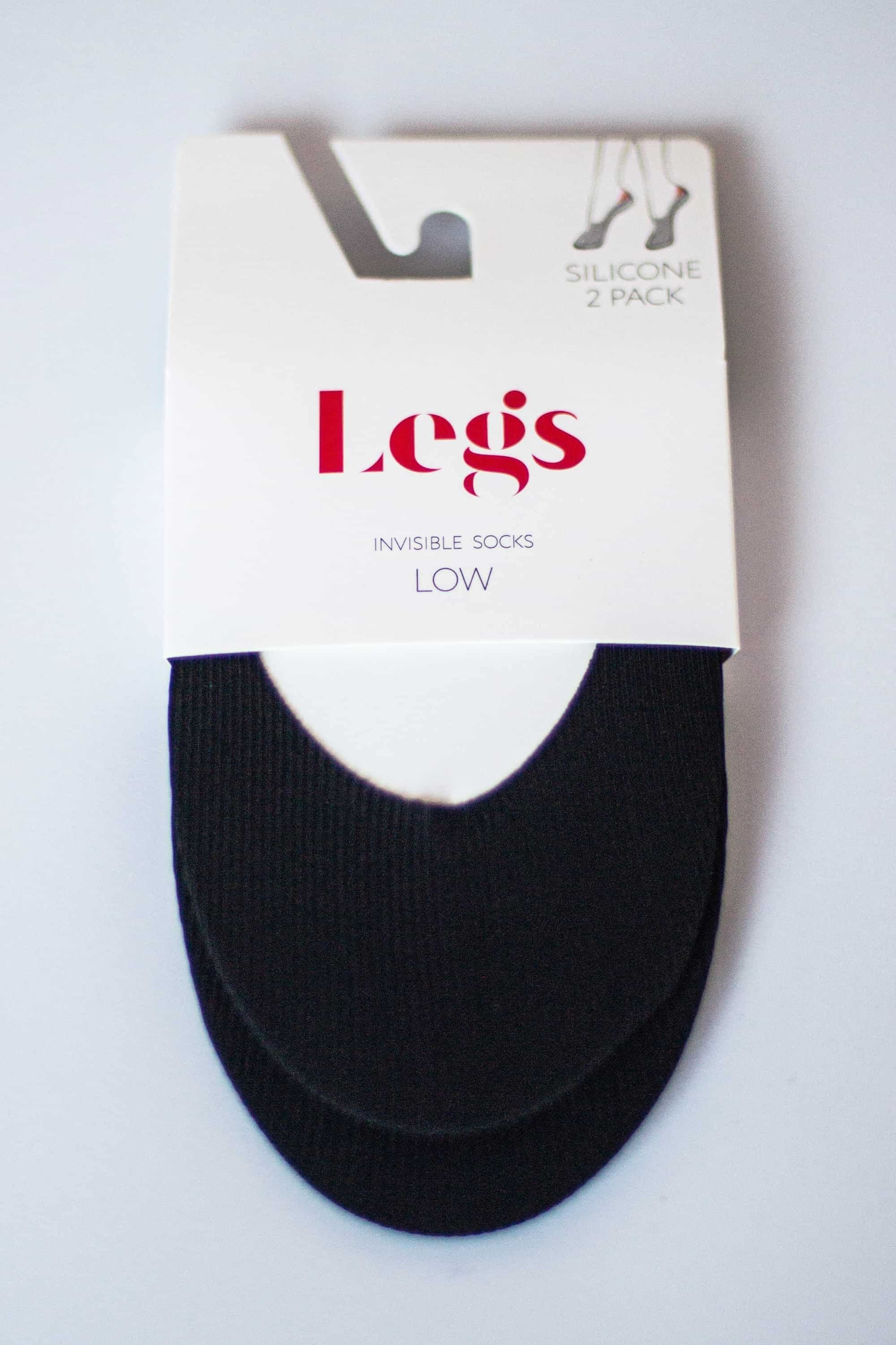 Бесшовные следки в рубчик 730 Laser Cut Rib Silicone (2 пары)