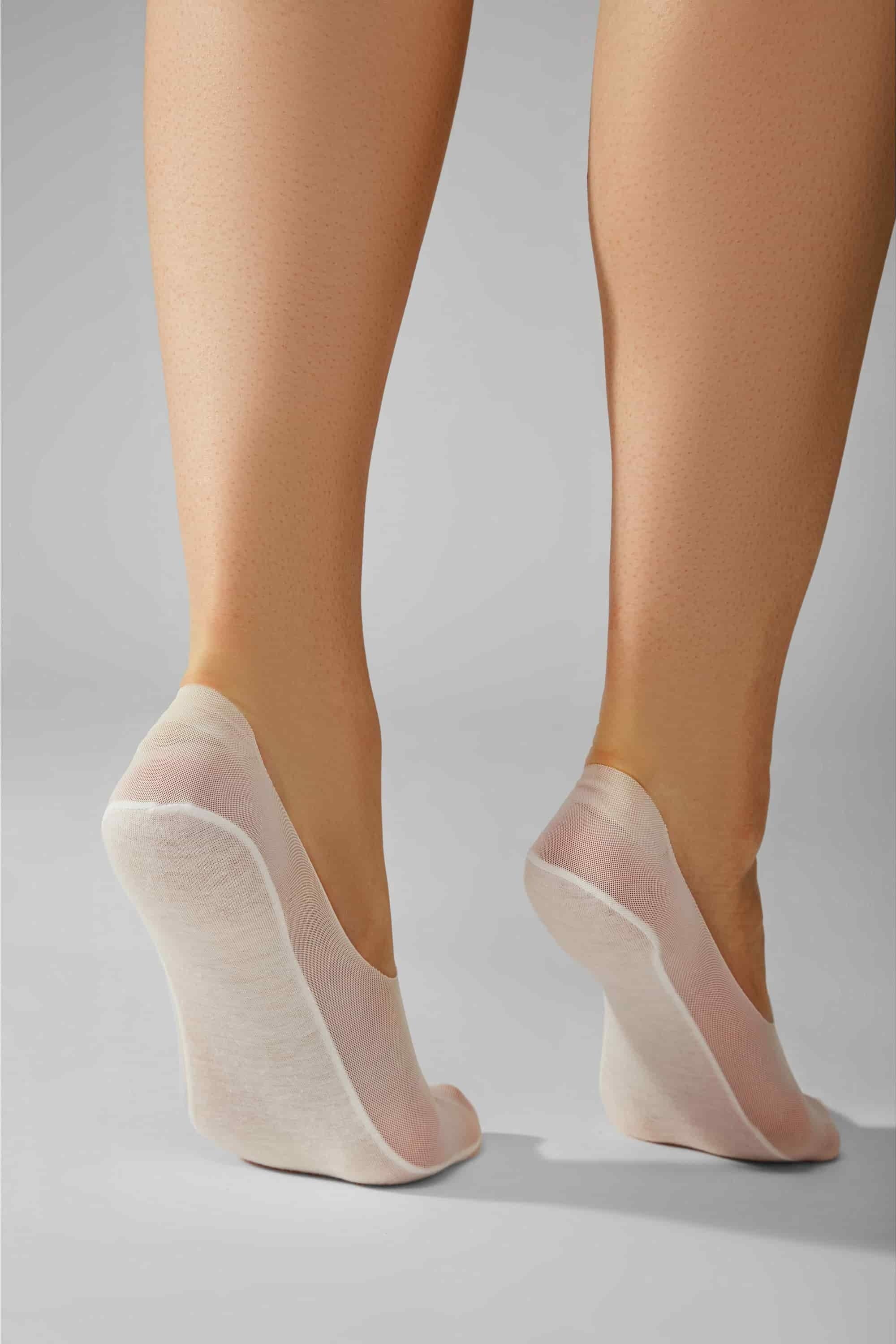 Безшовні слідки 731 Sneacker Invisible Tulle (2 пари)