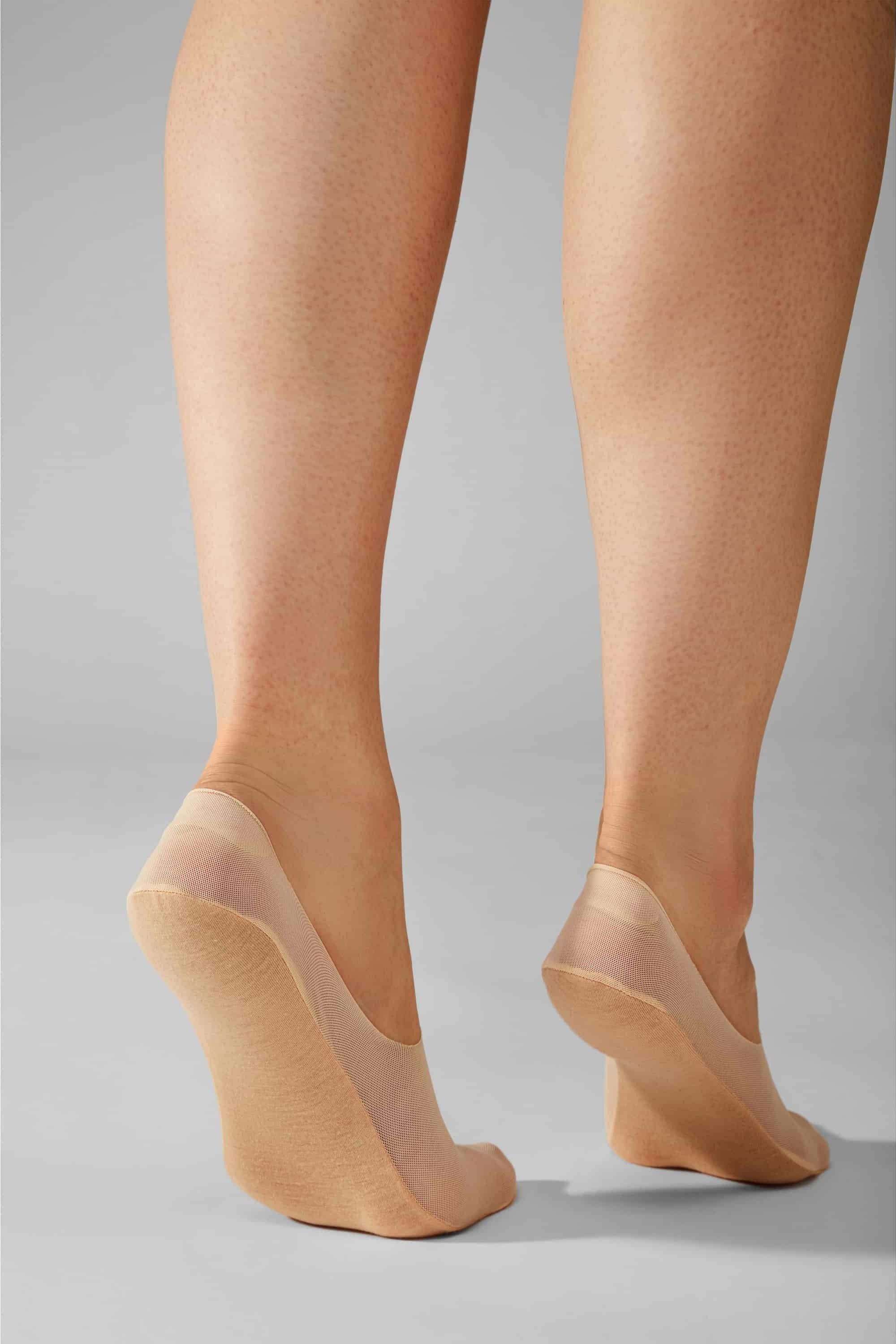 Бесшовные следки 731 Sneacker Invisible Tulle (2 пары)