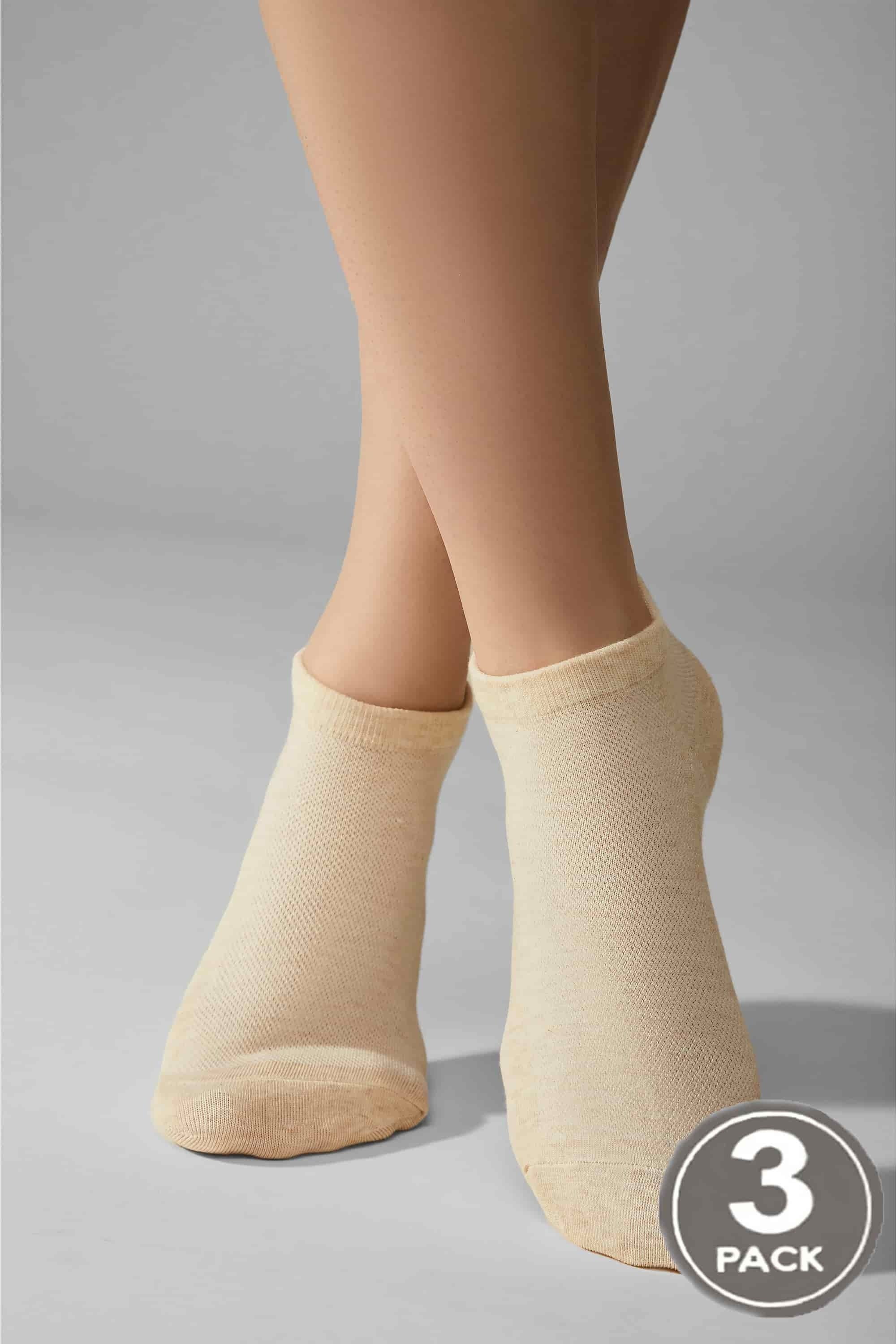 Хлопковые носки с сеткой 8 Socks Cotton Mesh Low (3 пары)