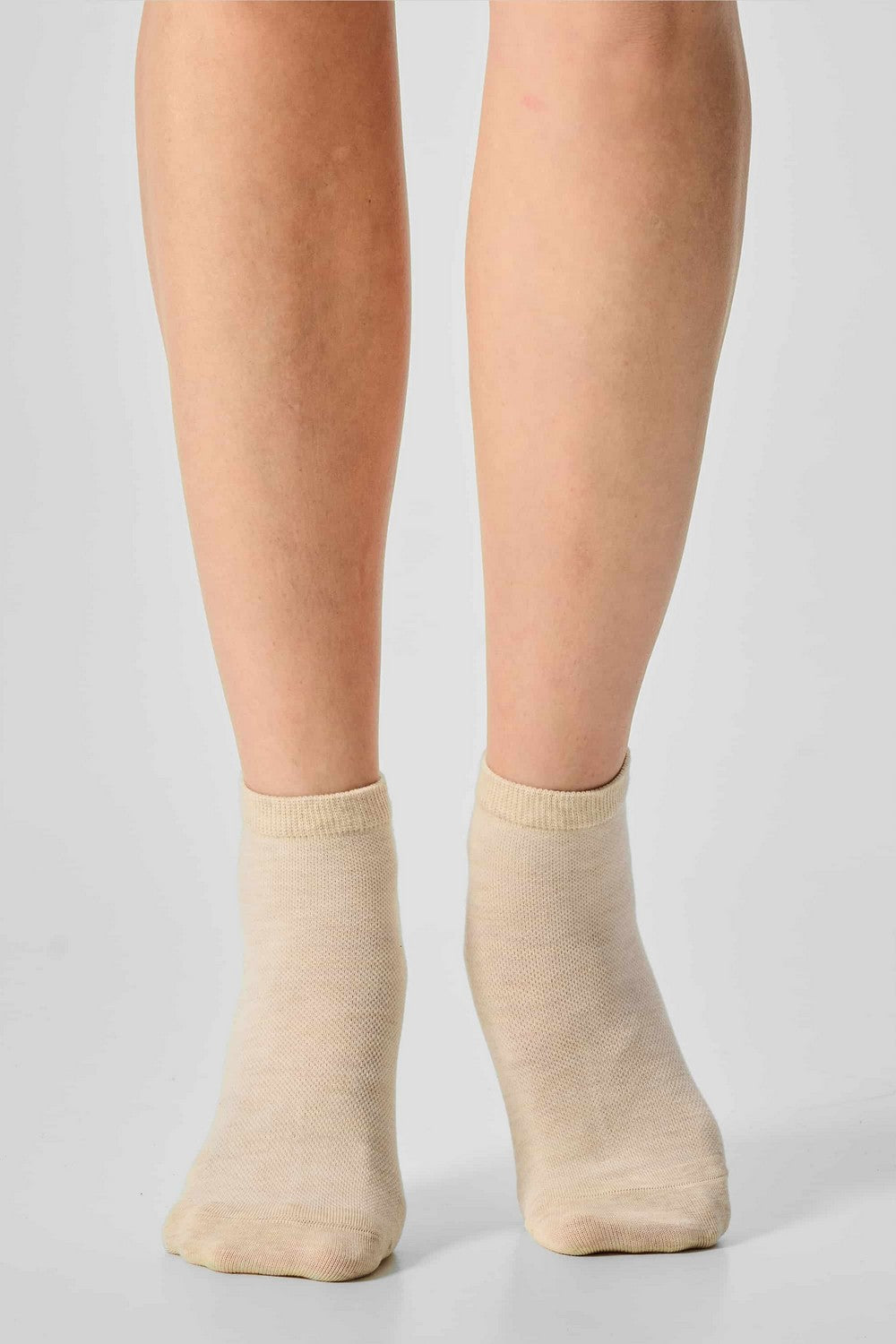 Бавовняні носки 8 Socks Cotton Mesh Low (3 пари) beige/grey/blue