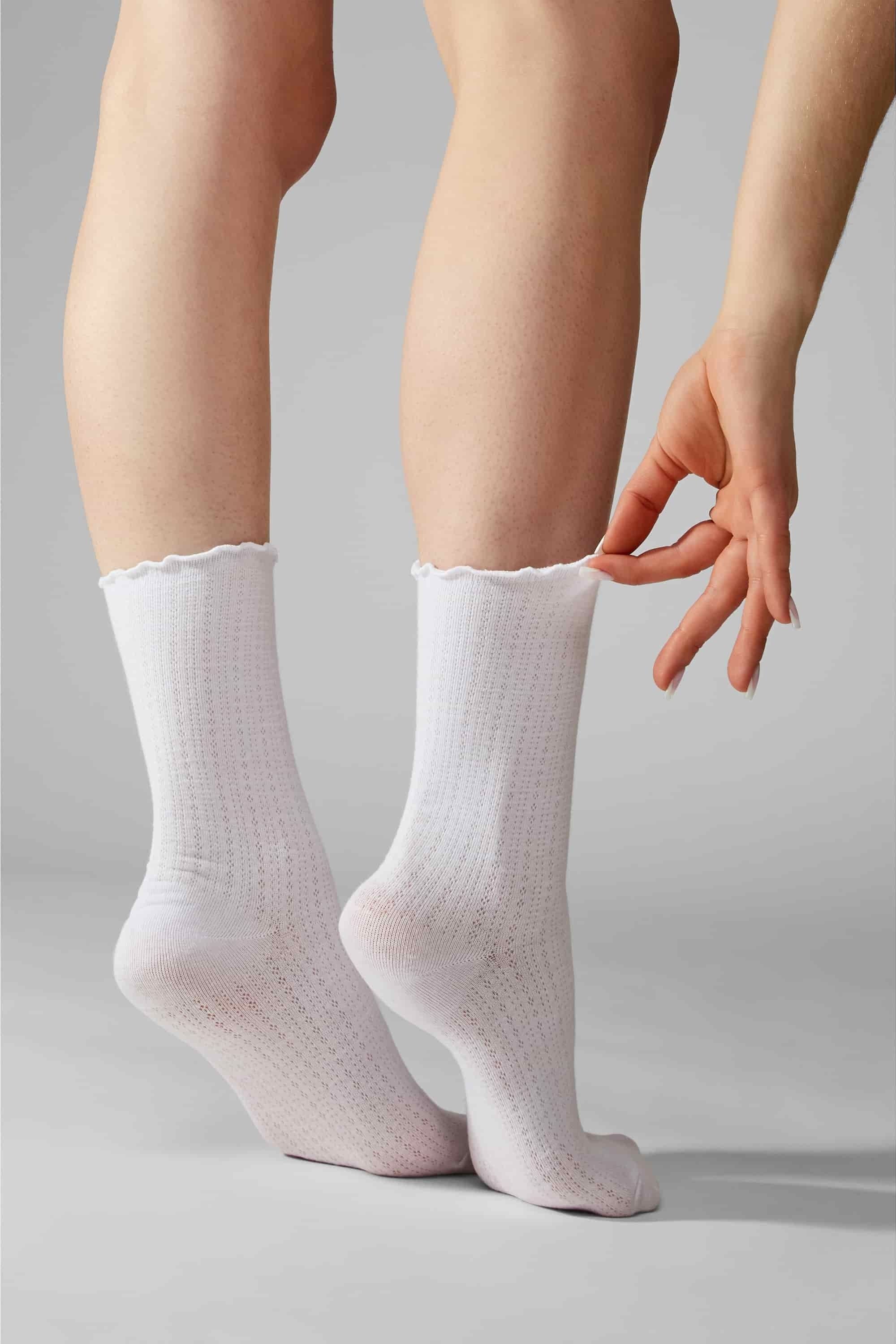 Хлопковые сетчастые носки G10 Socks Cotton Wave (2 пары)