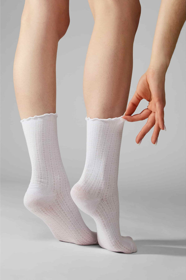 Хлопковые сетчастые носки G10 Socks Cotton Wave (2 пары)