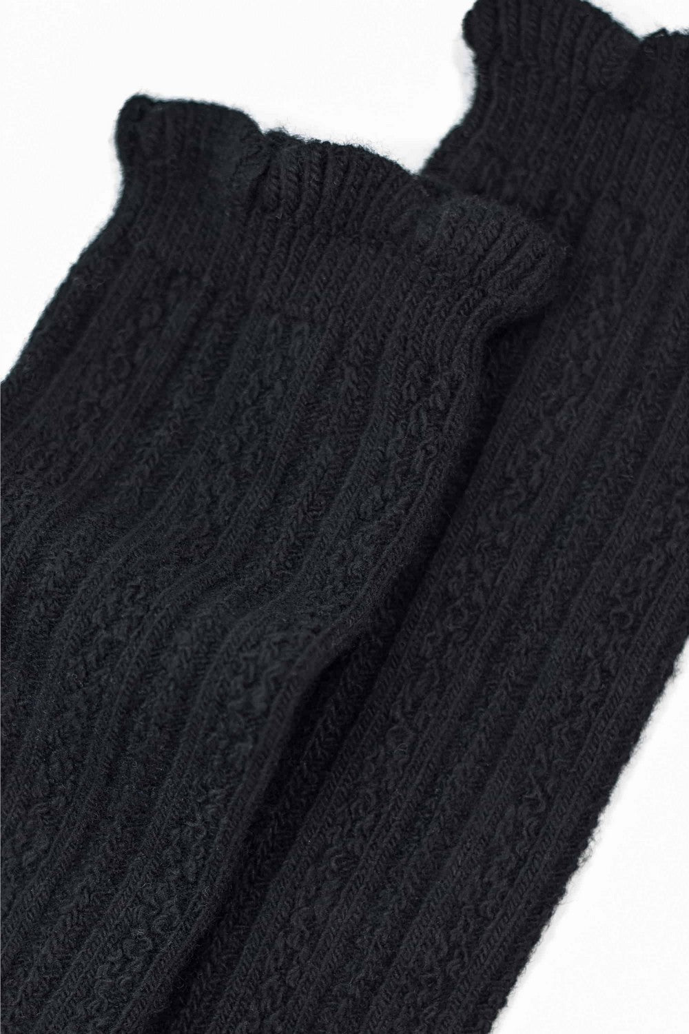 Шерстяные гольфы KWC27 Wool Cashmere black