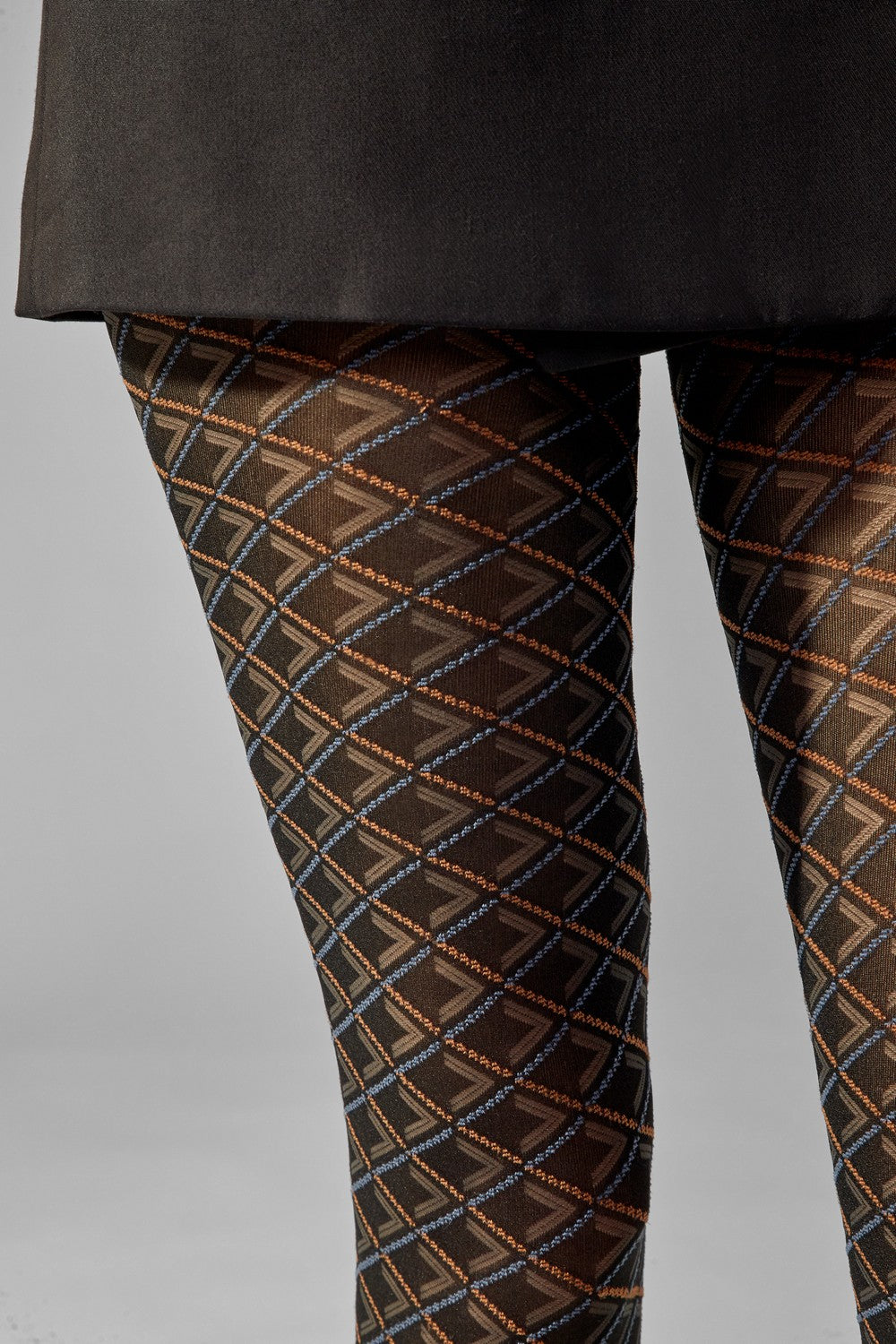 Колготки з кольоровими ромбами L1914 Rombi Color 50d