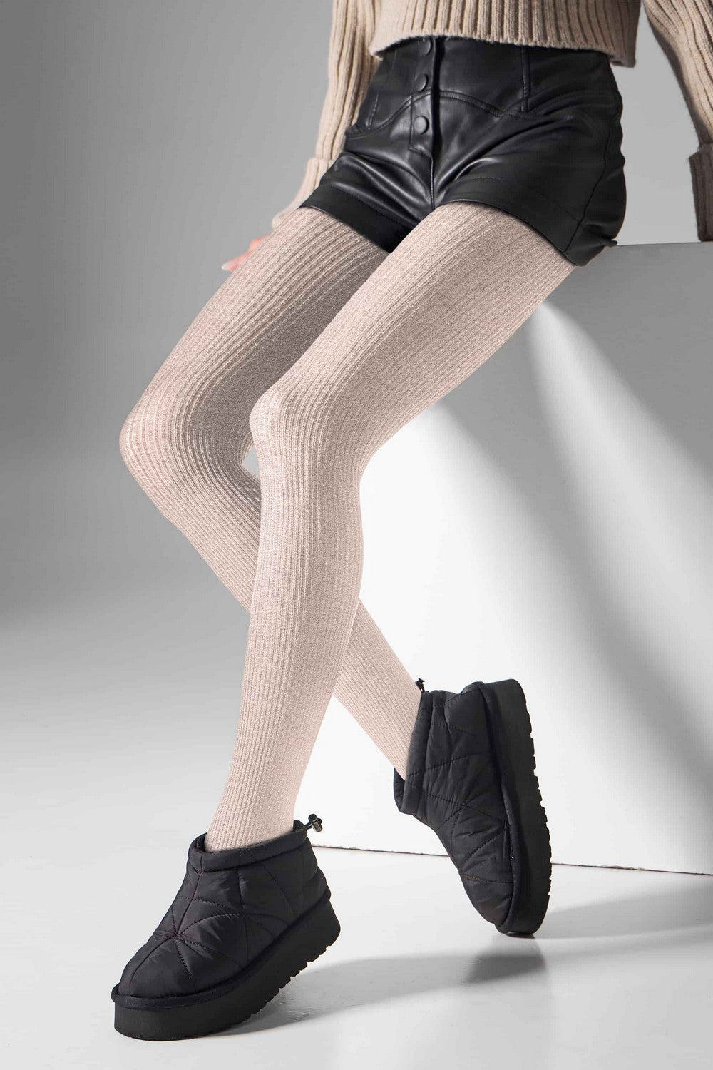 Теплі колготки із вовни L2010 Wool Merino