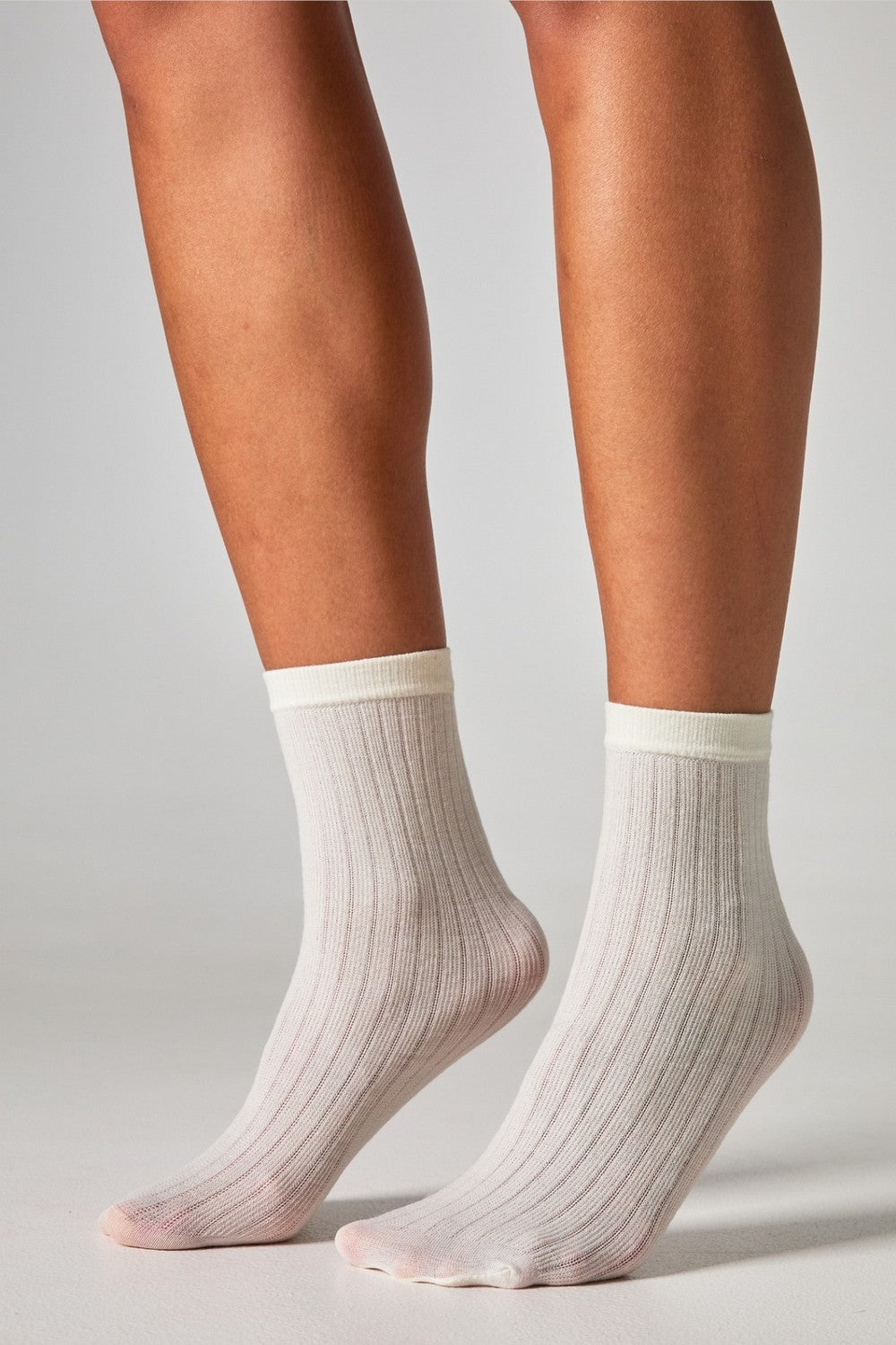Вовняні шкарпетки W12 (2 шт.) ivory/creame Legs