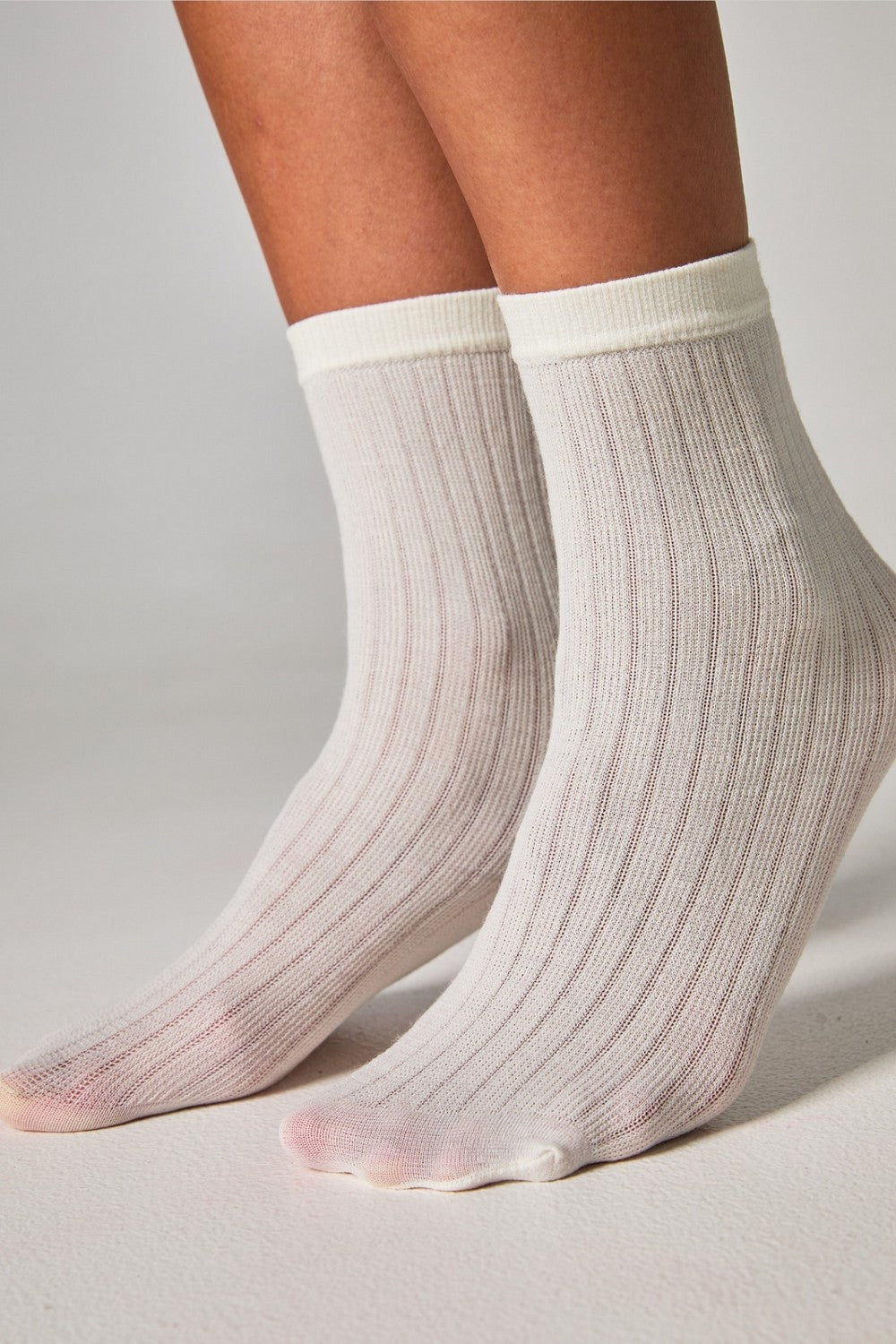 Вовняні шкарпетки W12 (2 шт.) ivory/creame Legs