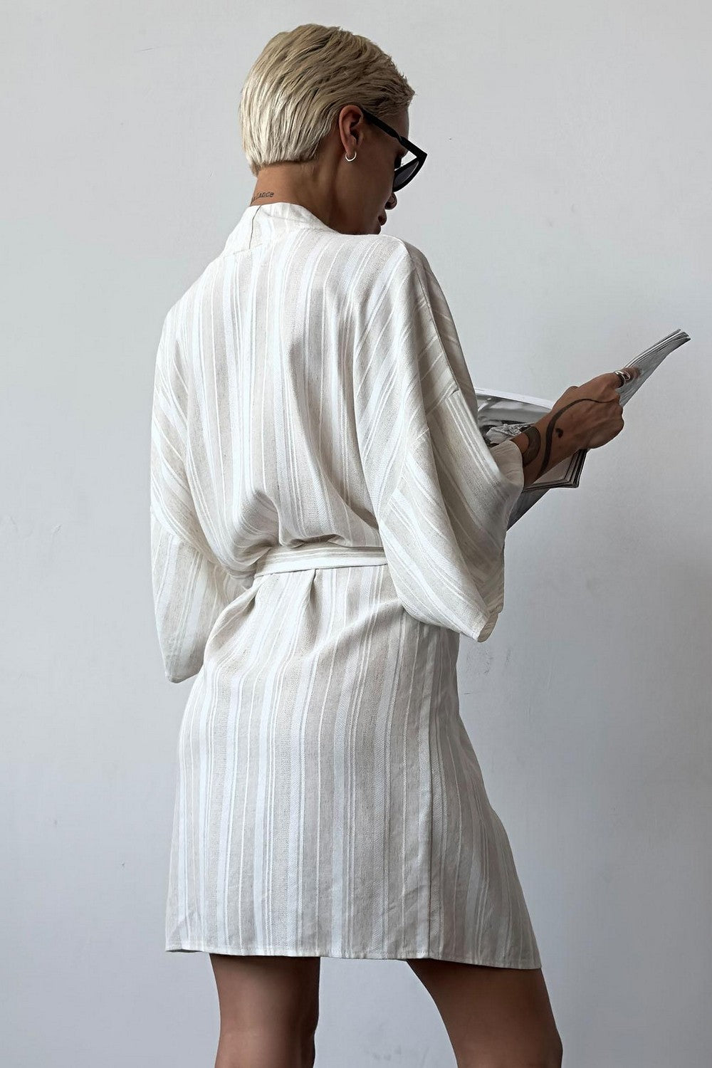 Халат в полоску 1548/69014