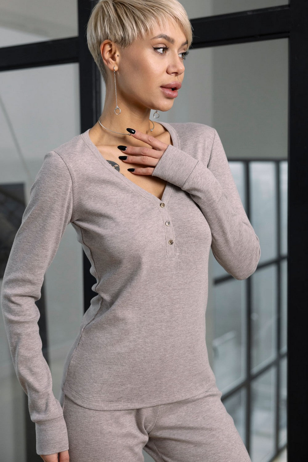 Трикотажна піжама зі штанами 1593/43003