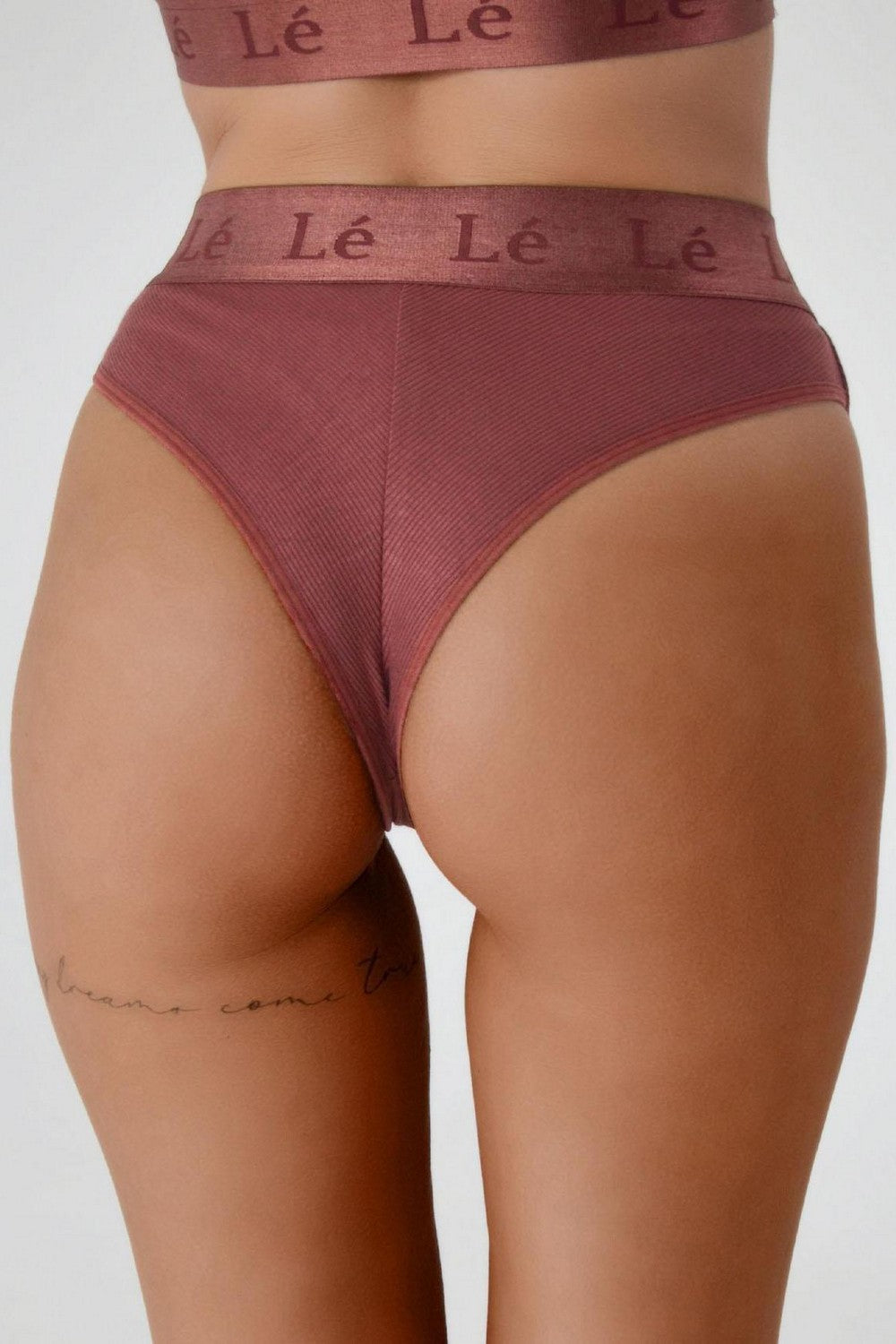 Трусики бразилиана в рубчик 73/60028