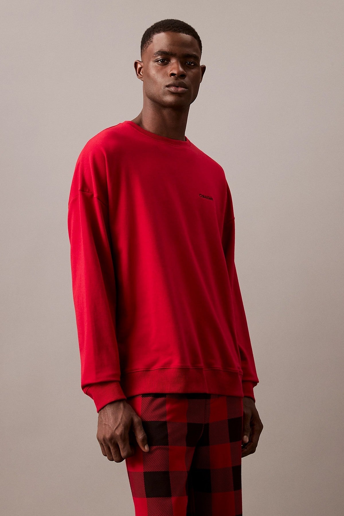 Мужской домашний лонгслив 675251981 red