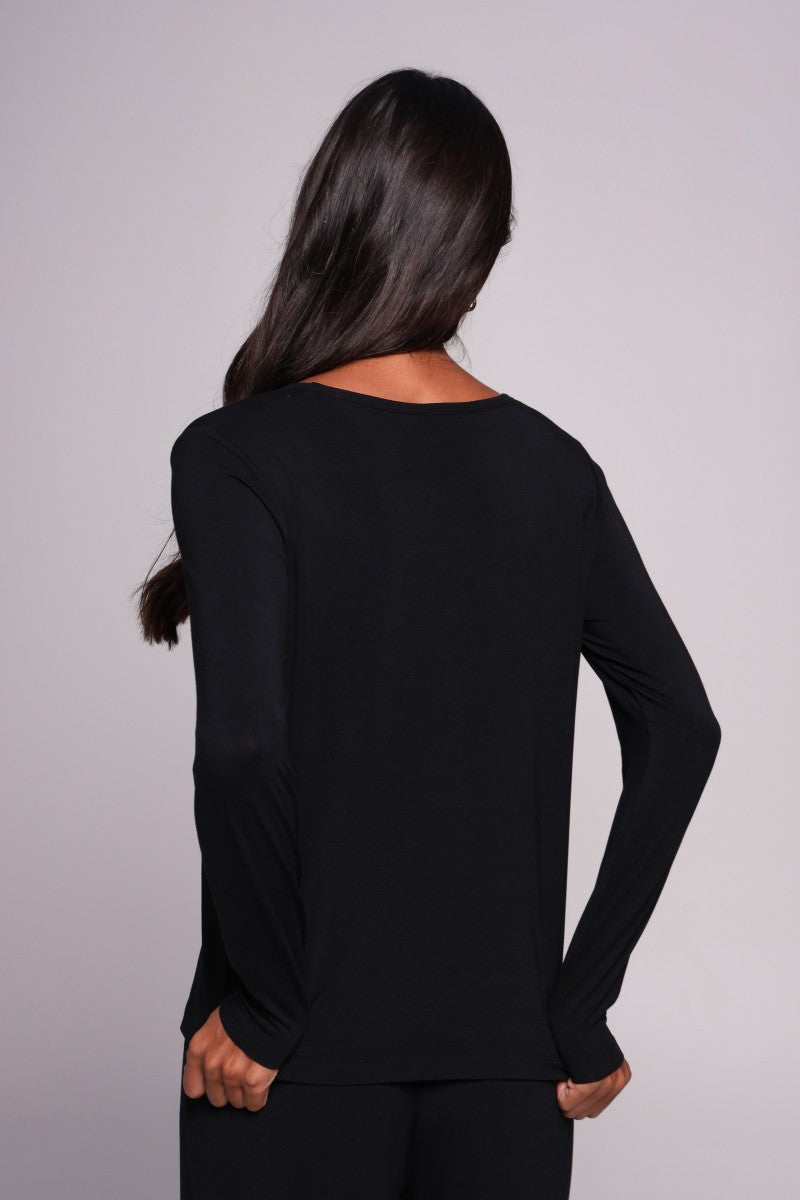 Жіночий лонгслів з мікромодала 25119-1