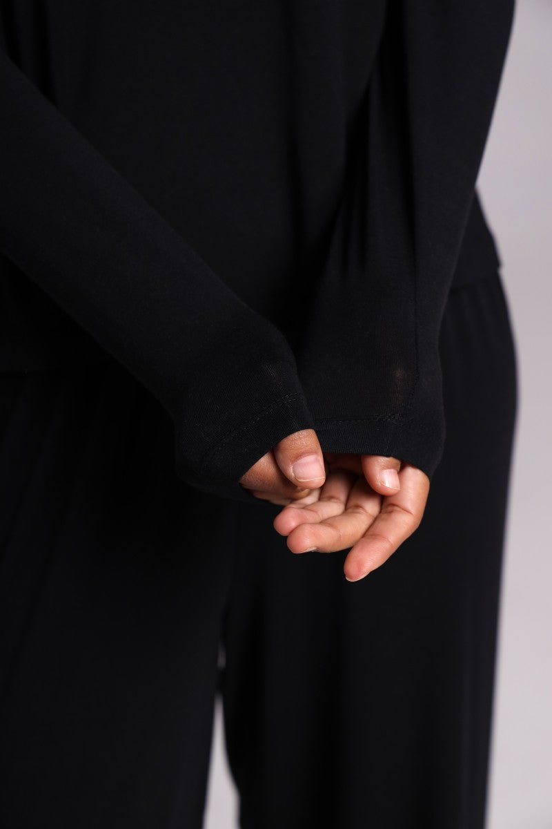 Жіночий лонгслів з мікромодалу 25119-1