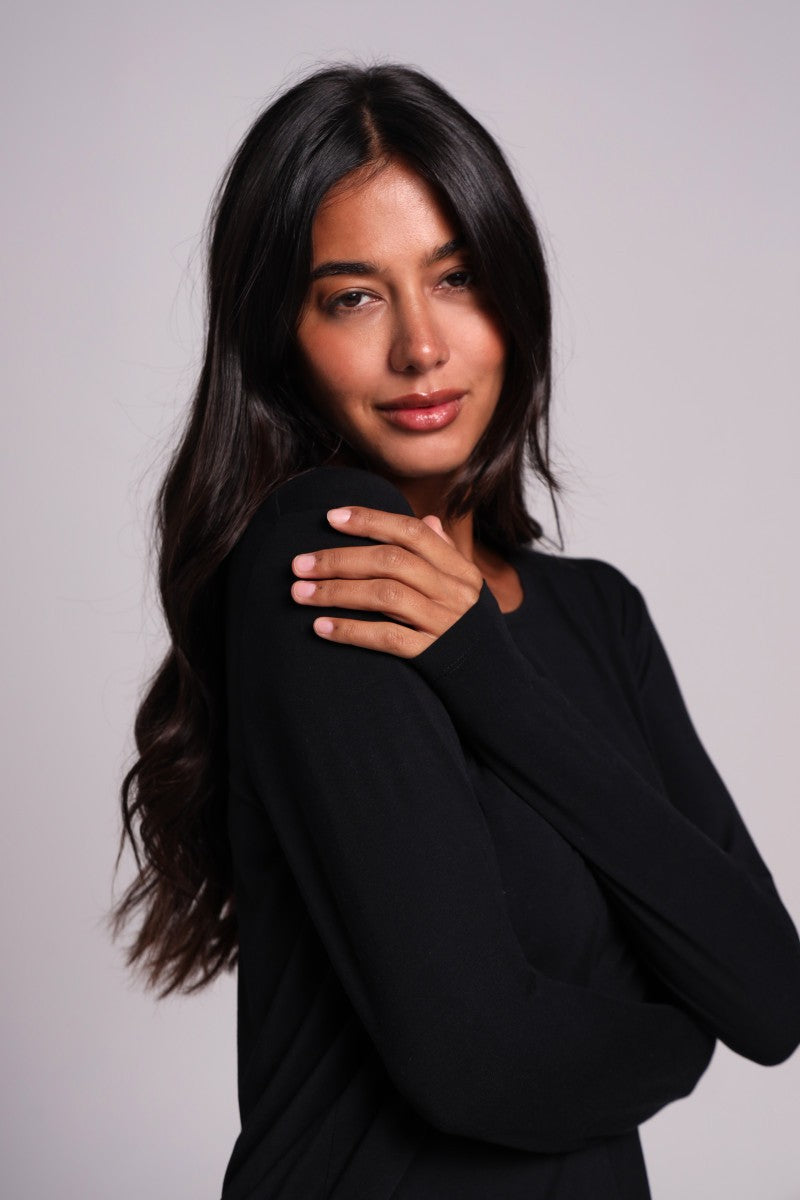 Жіночий лонгслів з мікромодала 25119-1