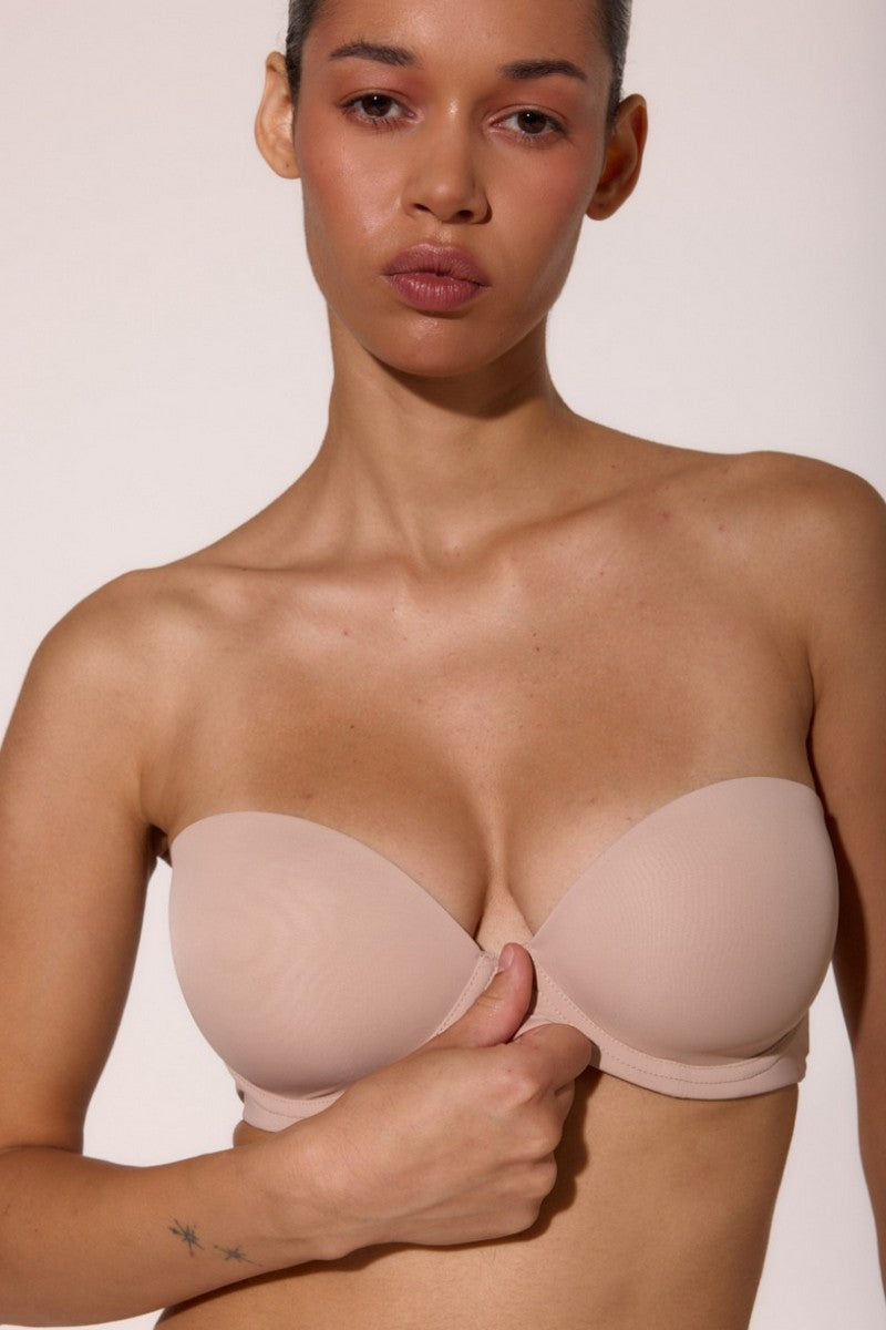 Бюстгальтер балконет на кісточках L1524A0 beige