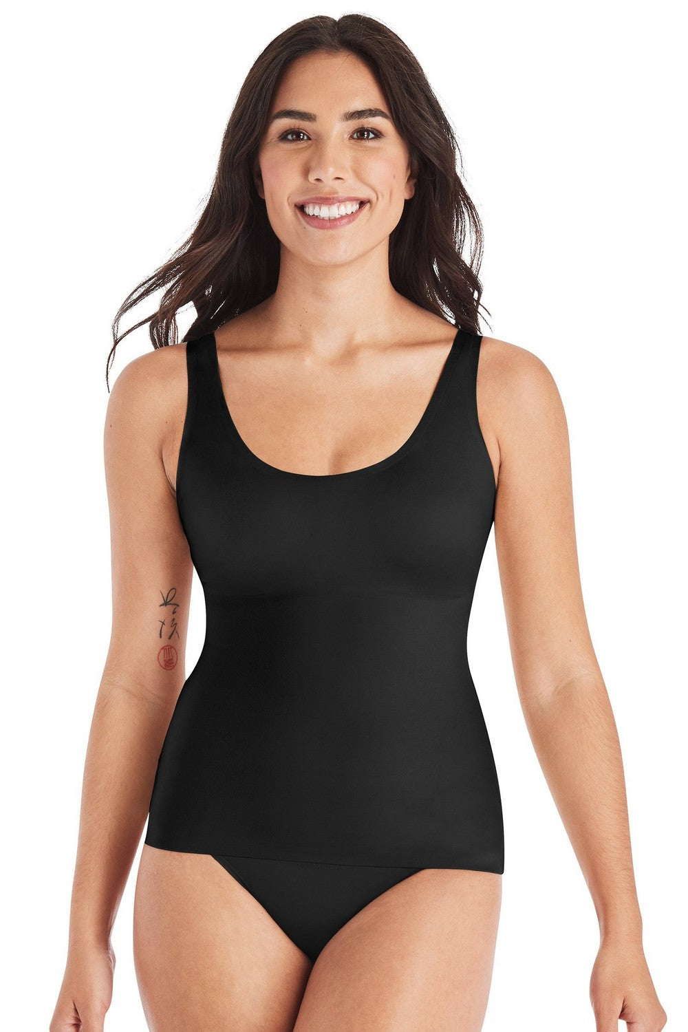 Коригуюча безшовна майка FL2018 black