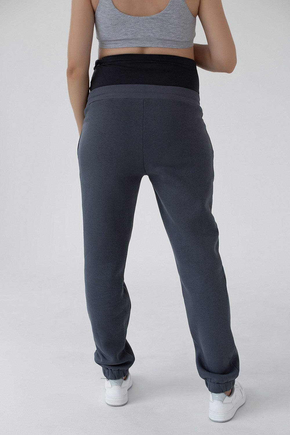 Брюки для беременных 19000 Warm&cosy graphite