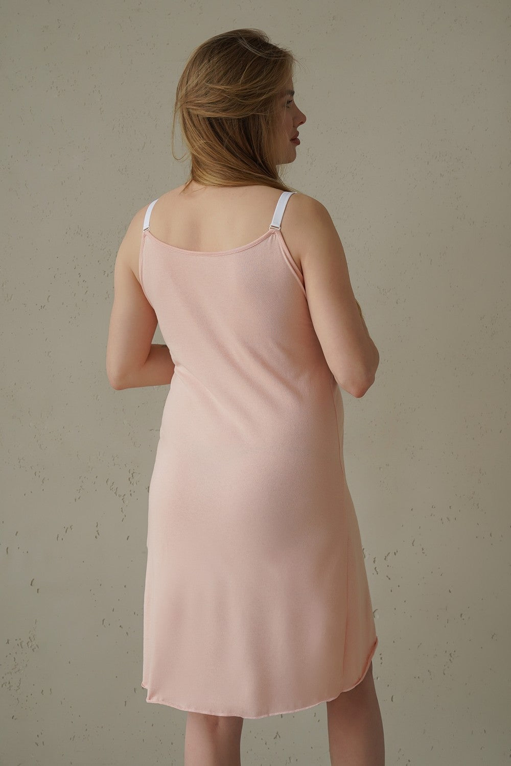 Сорочка для беременных и кормящих мам 24133 Smart Care pastel rose