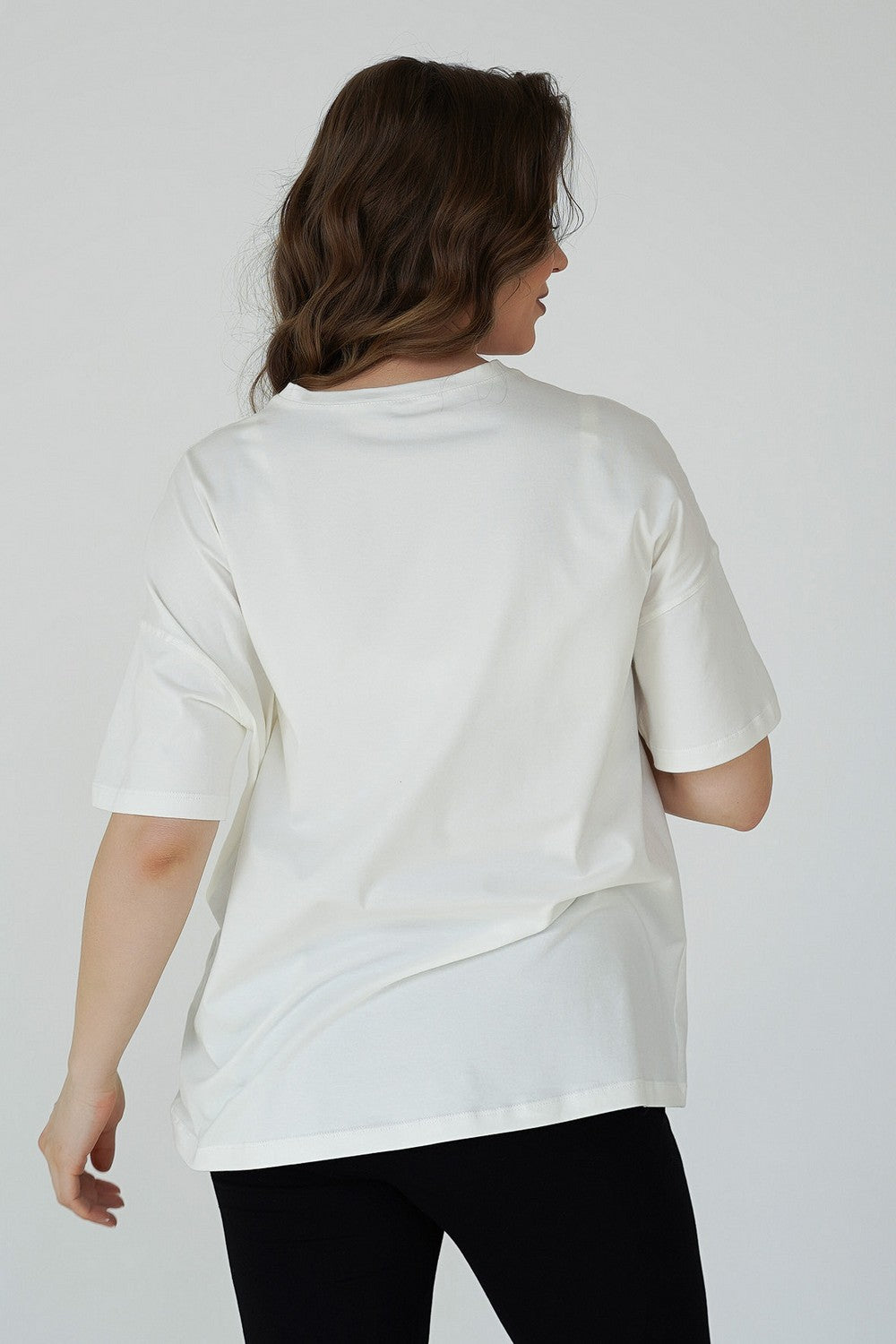 Бавовняна футболка для годуючих мам 24303 Bloom milk