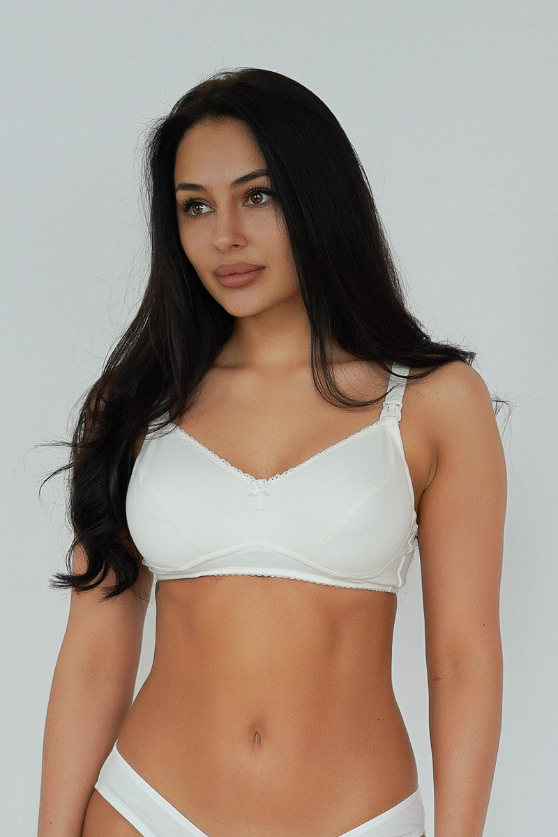 Бавовняний бюстгальтер для годування 814 milk