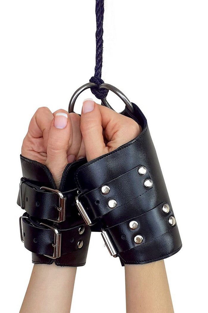 Кожаные манжеты для подвеса Kinky Hand Cuffs for Suspension