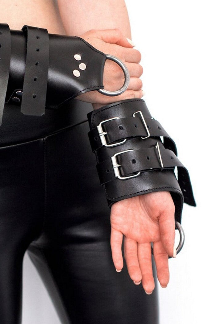 Кожаные манжеты для подвеса Kinky Hand Cuffs for Suspension