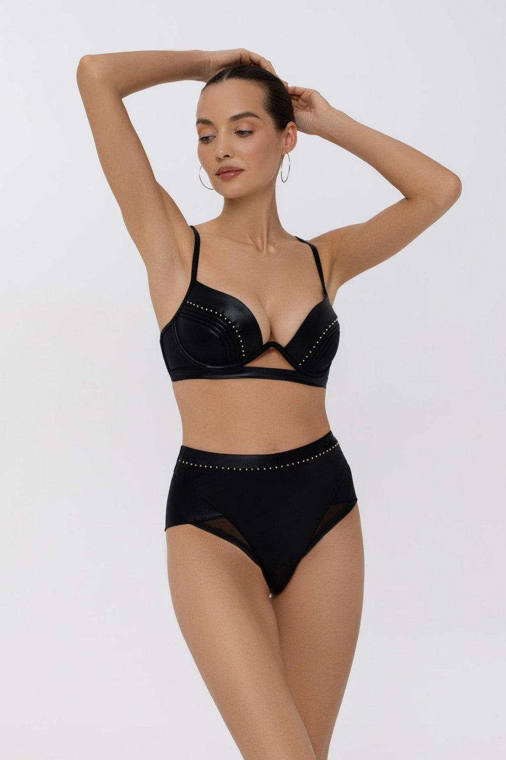 Купальний бюстгальтер пуш-ап L2513-Y-782 Black Couture Marc & Andre