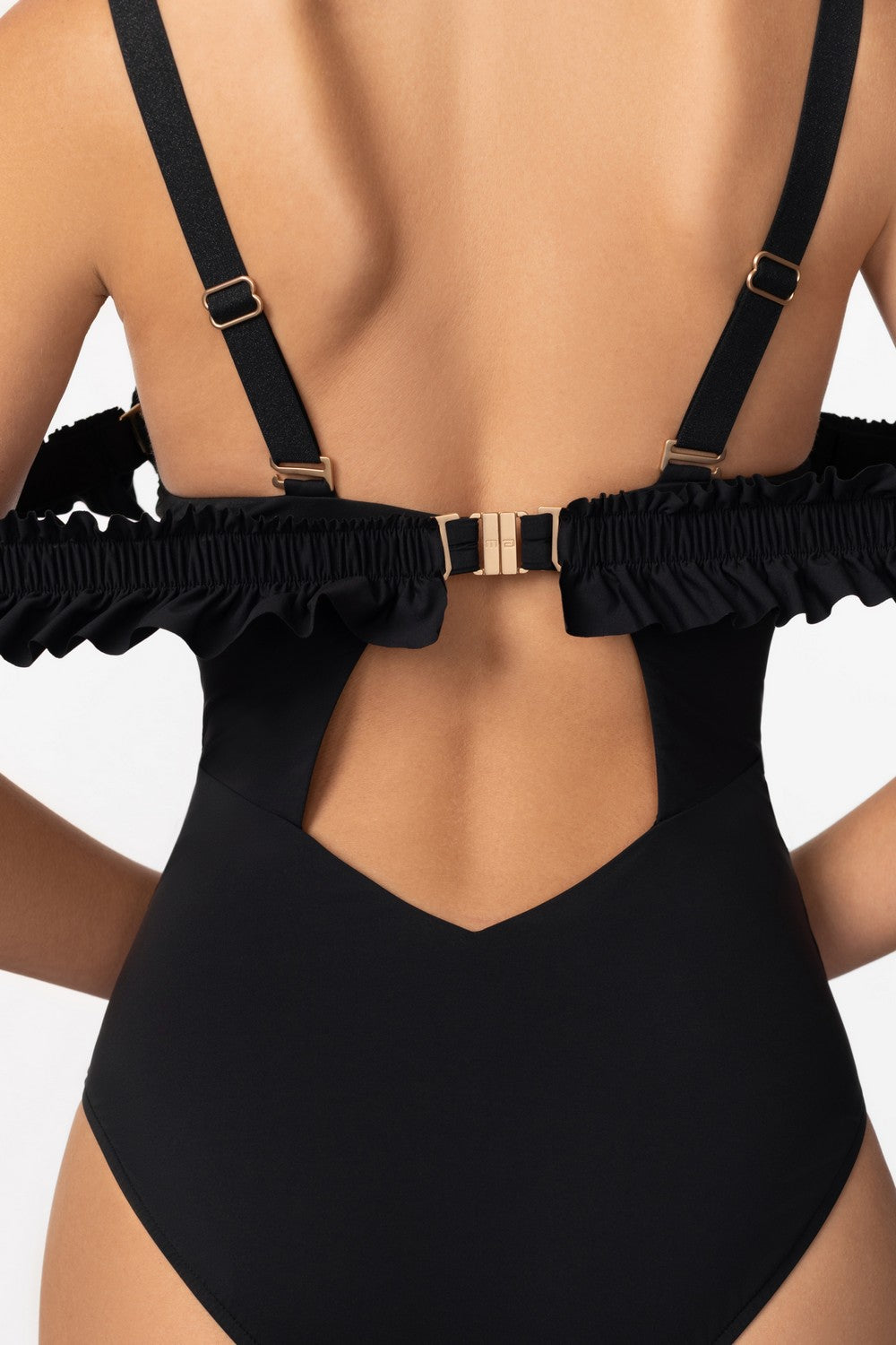 Купальник із рюшами L2604-941 So Chic Marc & Andre