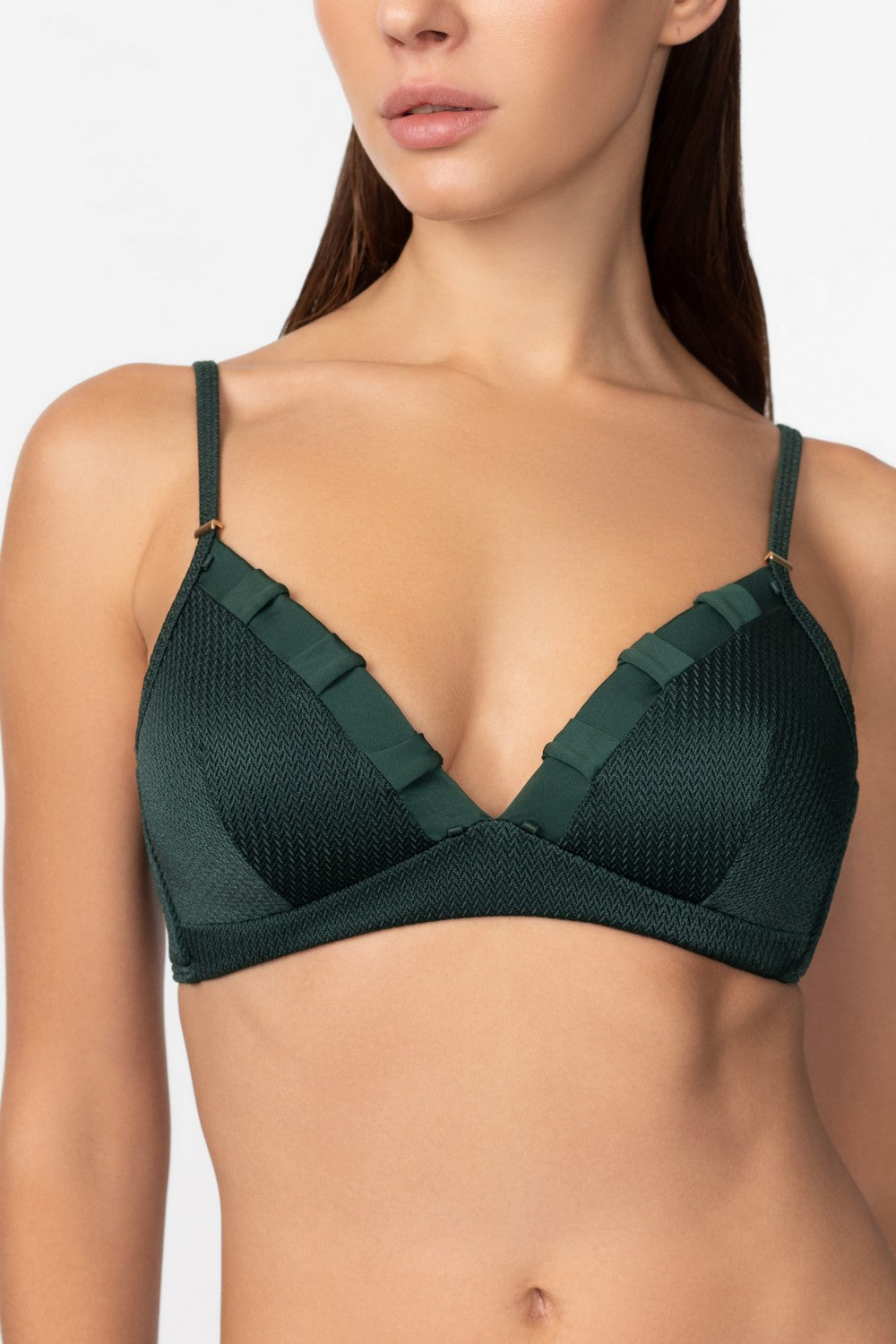 Купальний бюстгальтер з ланцюжками L2614-Y-362 Modern Eleganc Marc & Andre деталь
