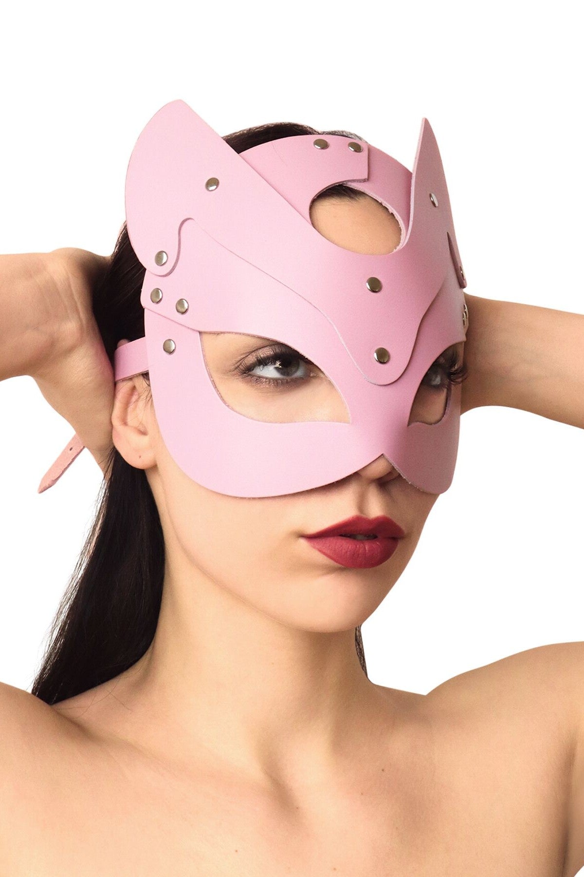 Кожаная маска Cat rose SO7807