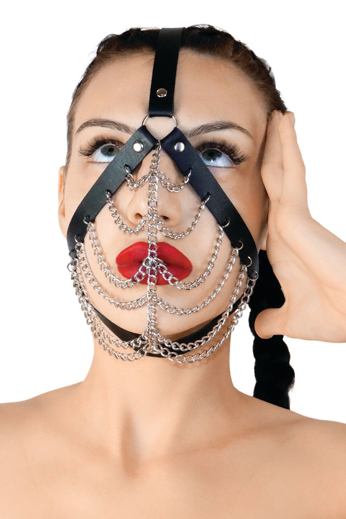 Маска с цепями Devon black