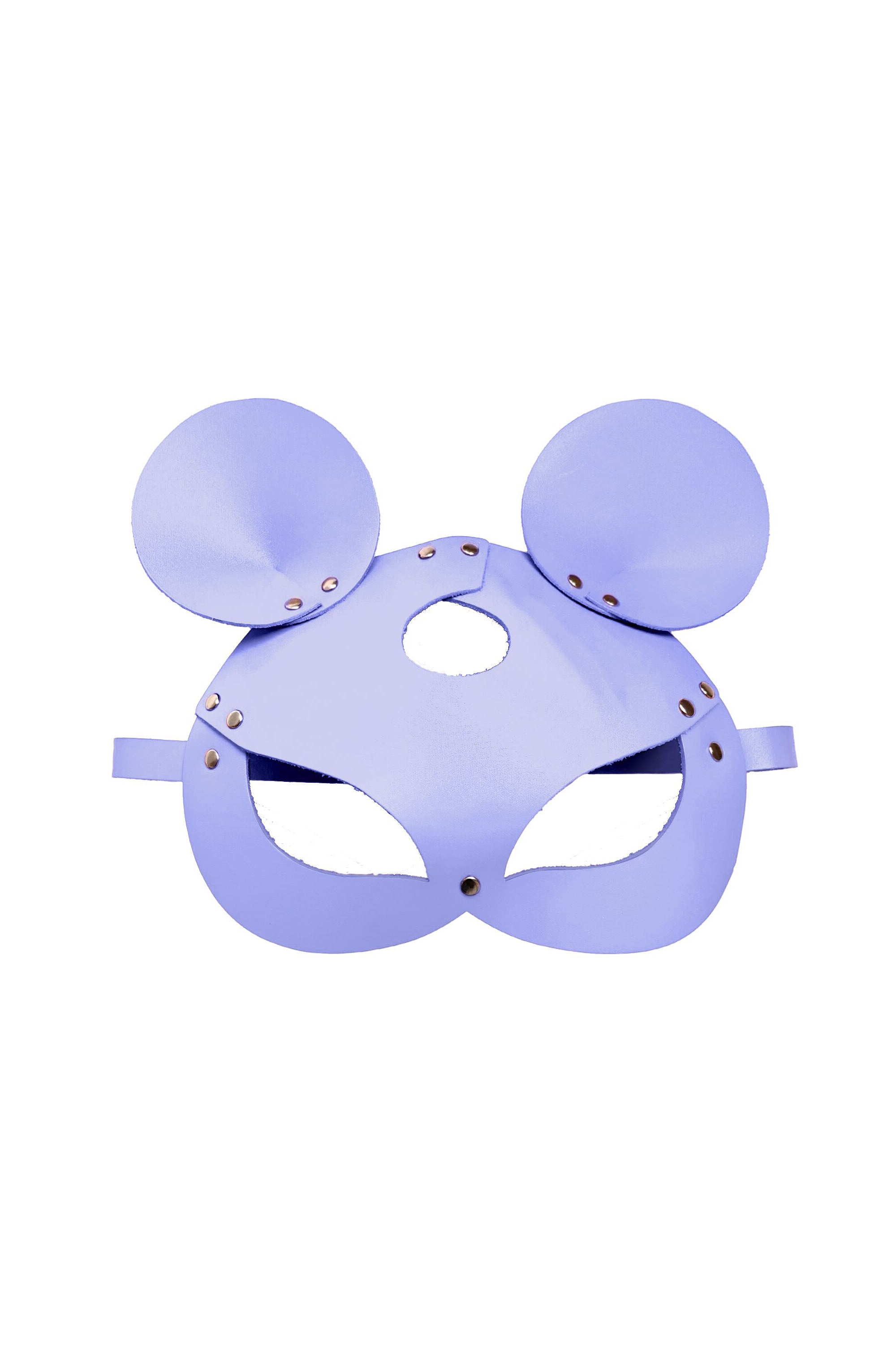 Кожаная маска Mouse lavender SO9653