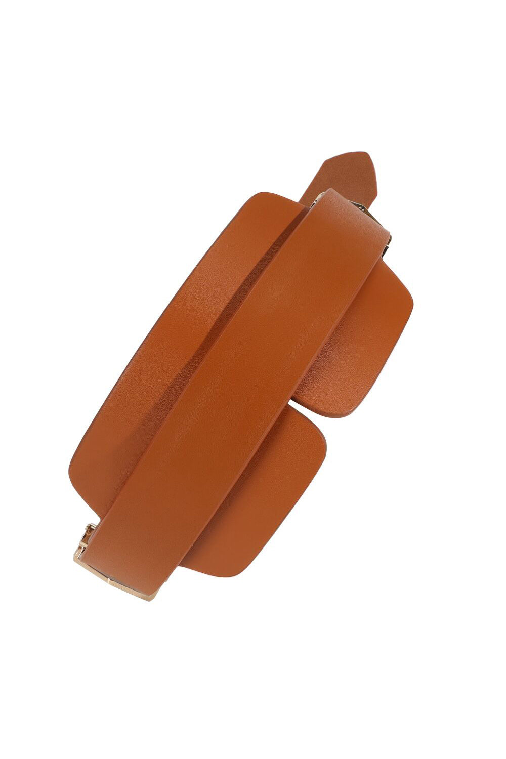Шкіряна маска на очі Blindfold Kit brown LOCKINK