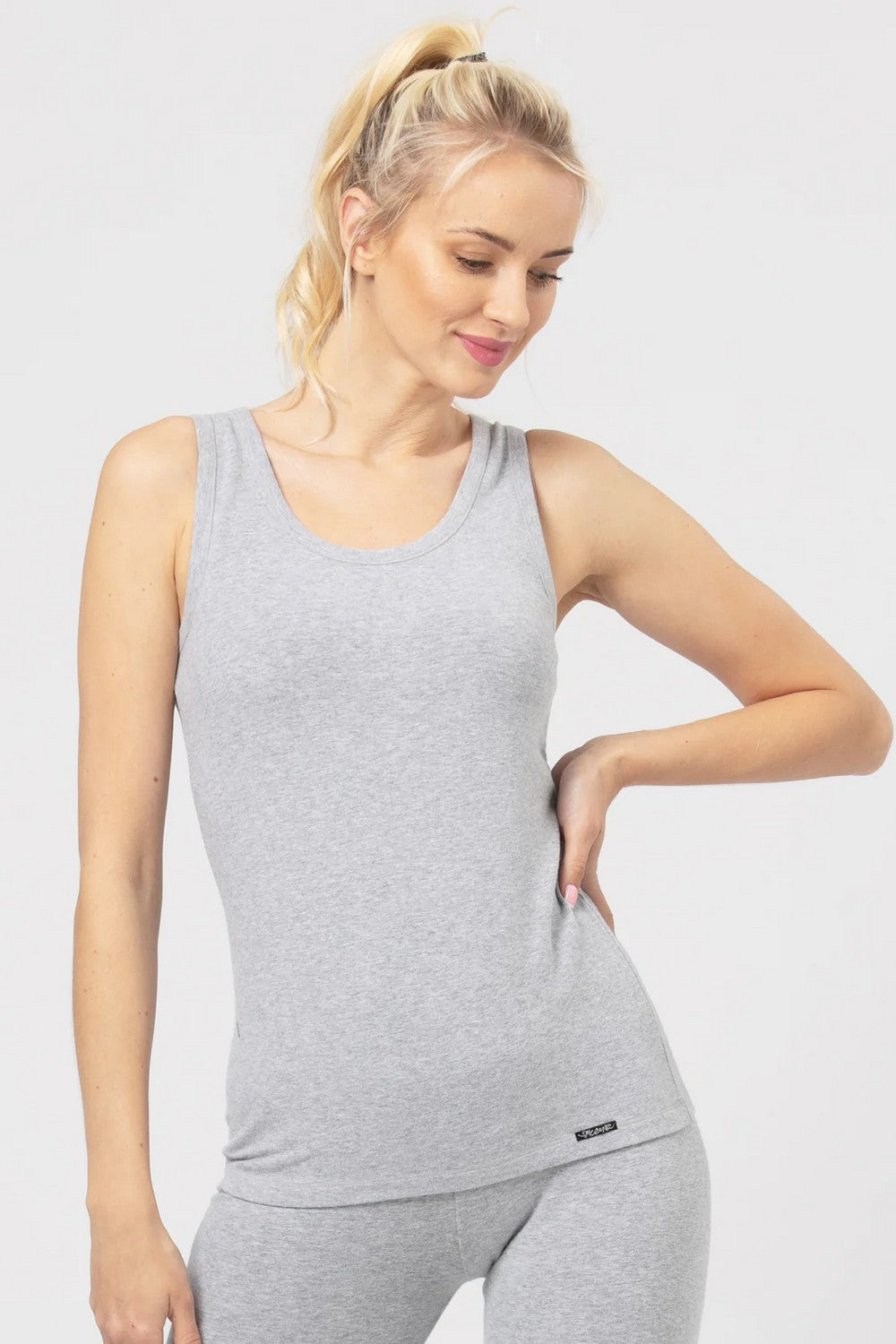 Бавовняна термомайка LVS 729 light gray