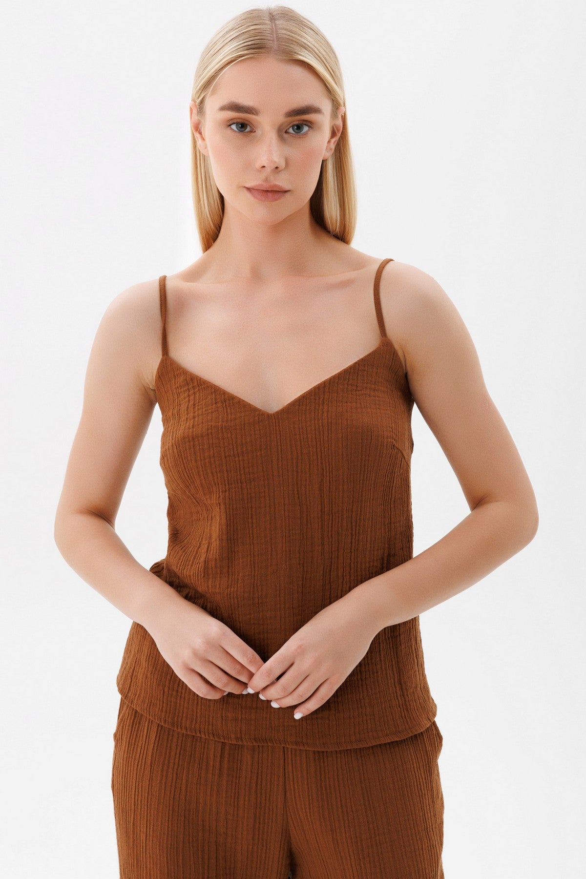 Пижамная майка из муслина 1504/11025