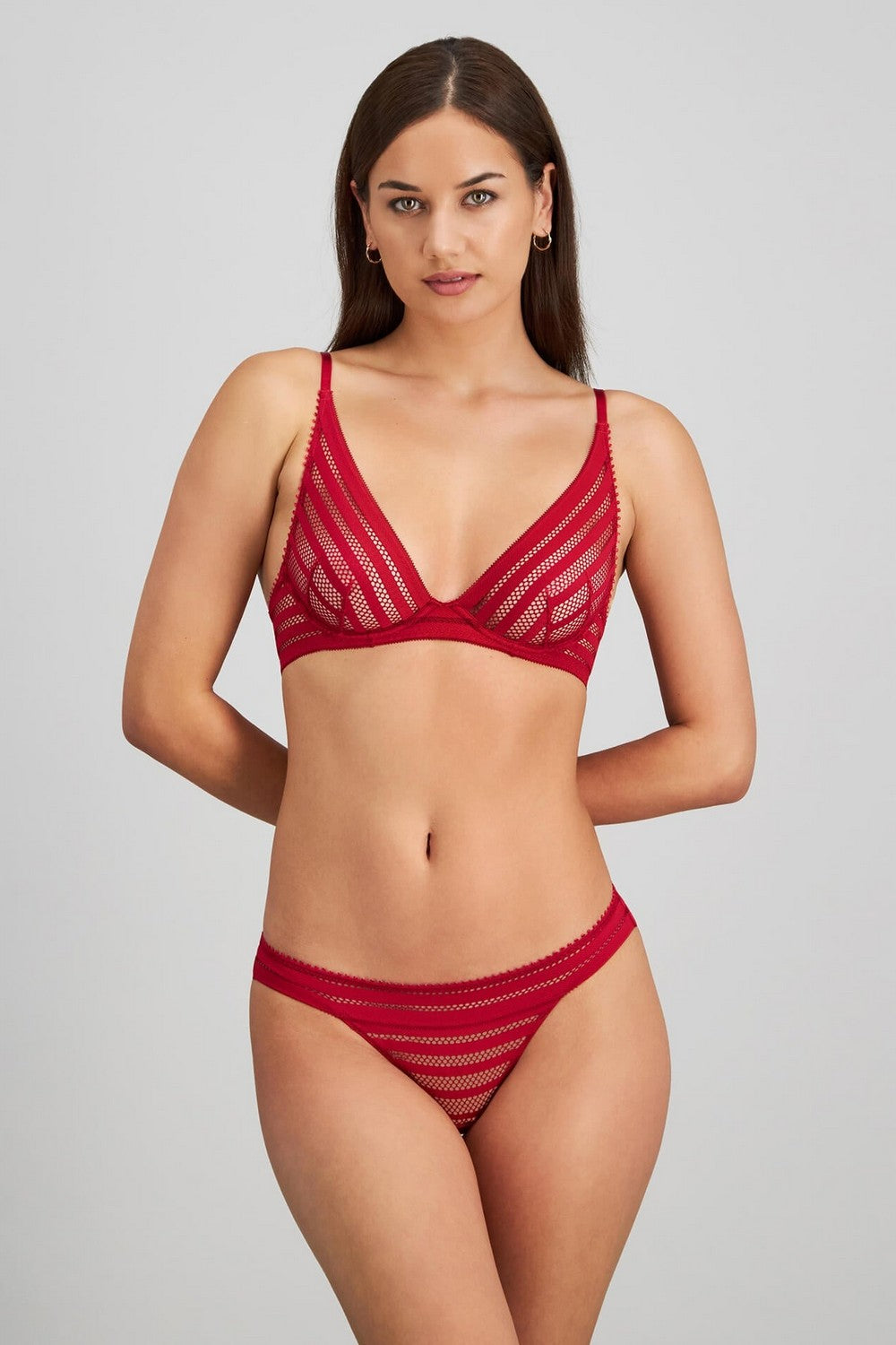 Бюстгальтер с глубоким декольте Morning Lola 201554 red