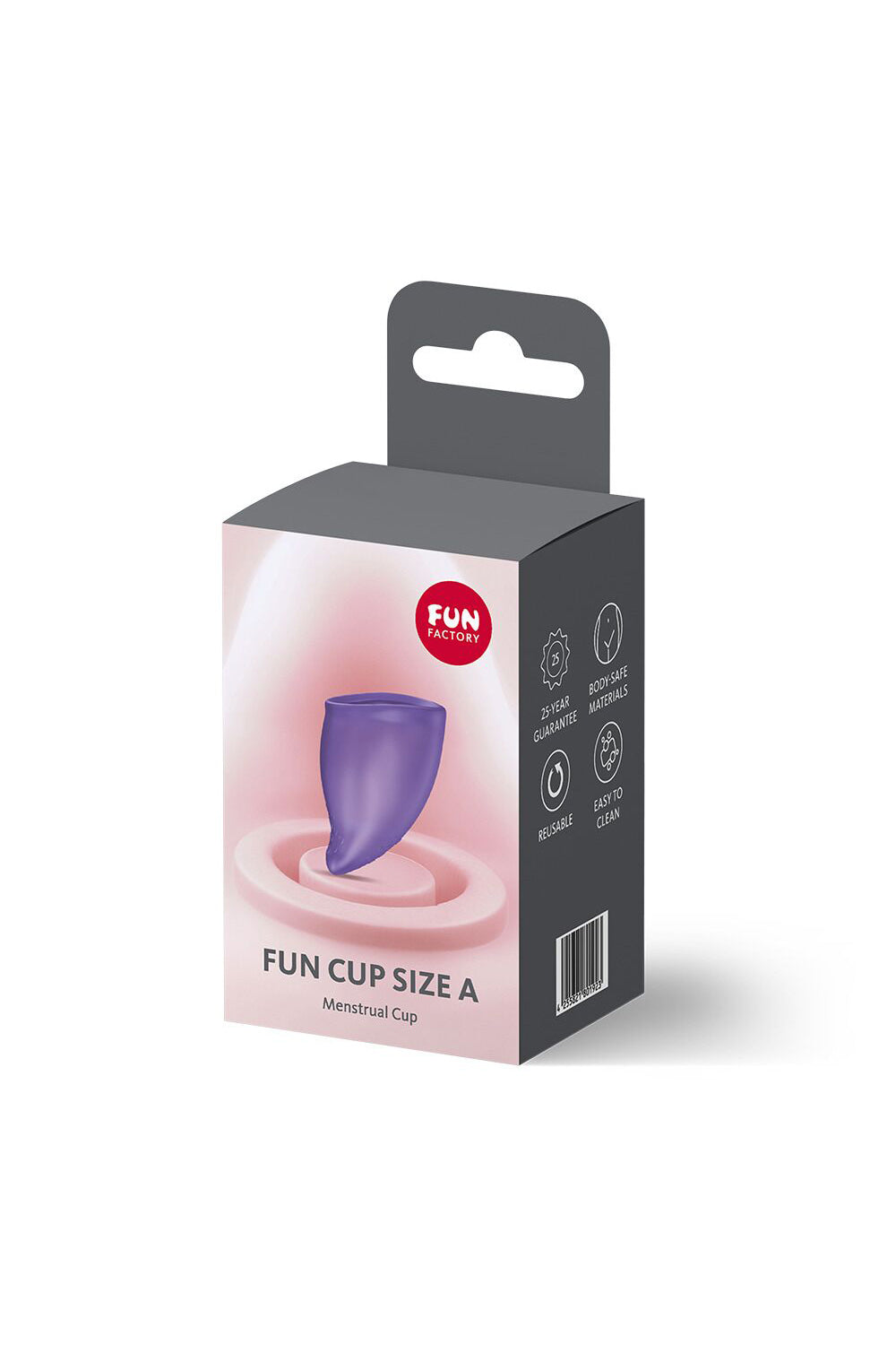 Менструальна чаша FUN CUP SIZE A (20 мл) black currant Fun Factory коробка