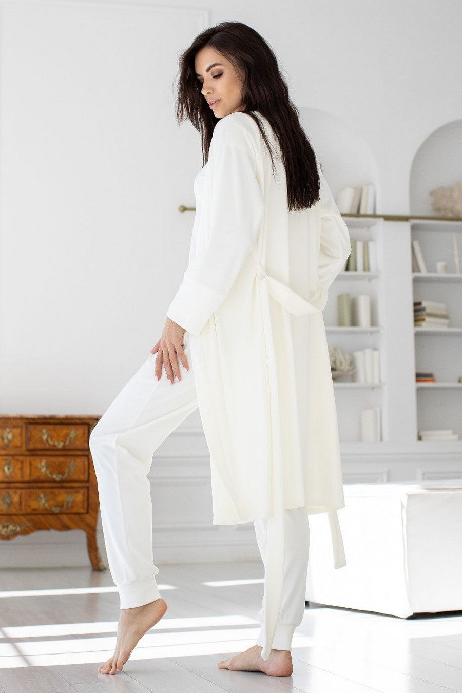 Домашний комплект из велюра Ка1580 ivory