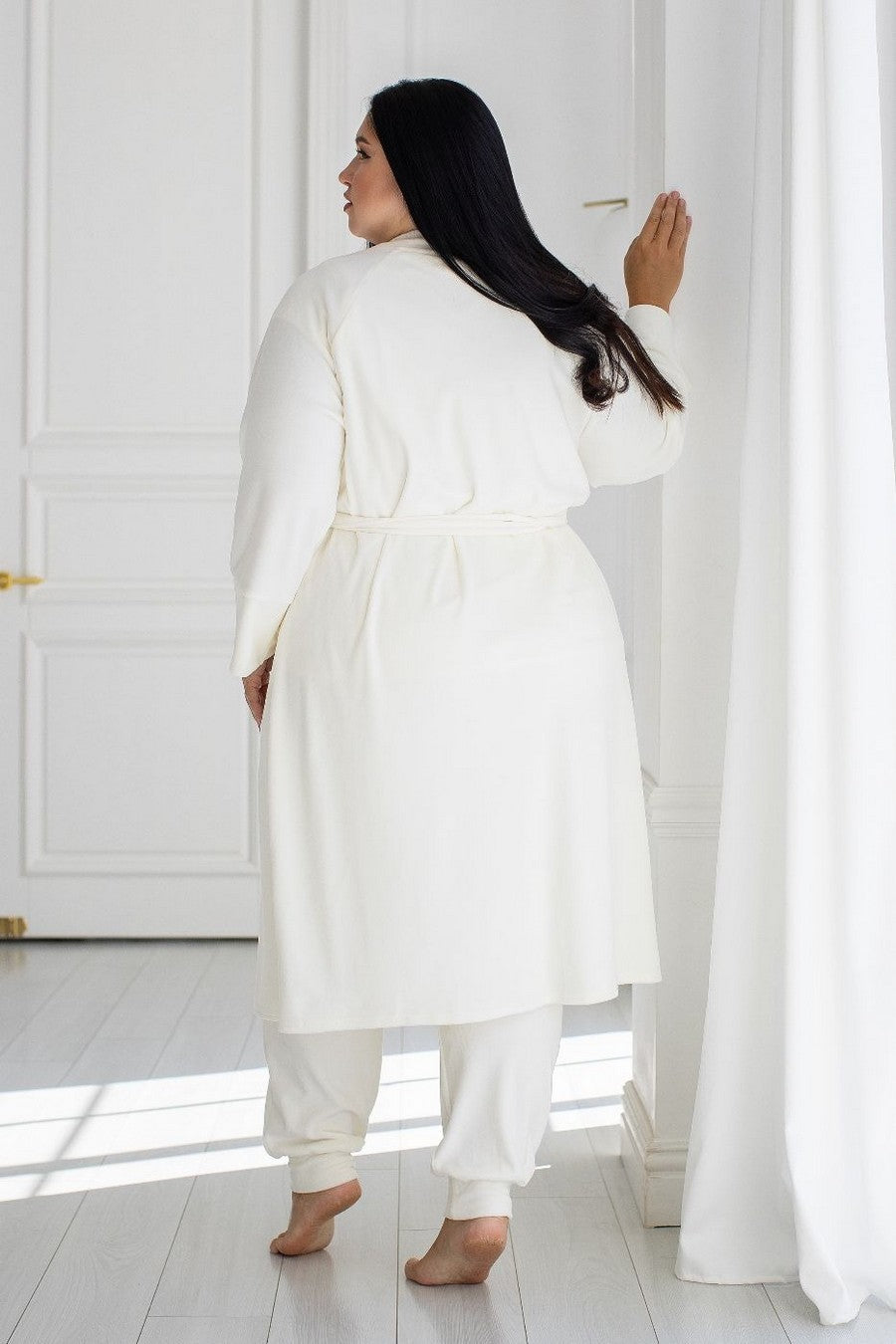 Домашній комплект з велюру Ка1580 ivory