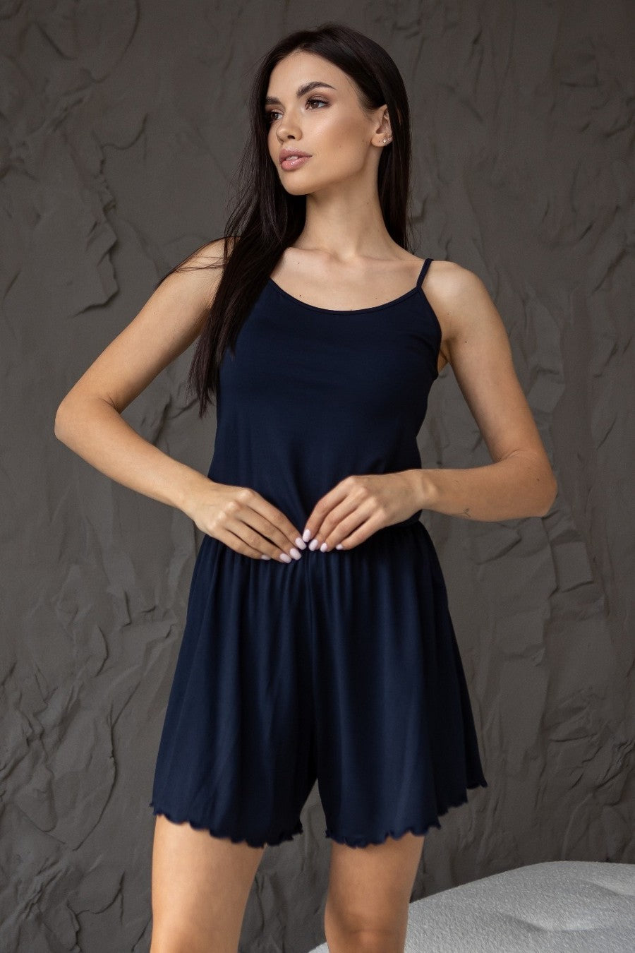 Пижама из вискозы Пс0330 blue